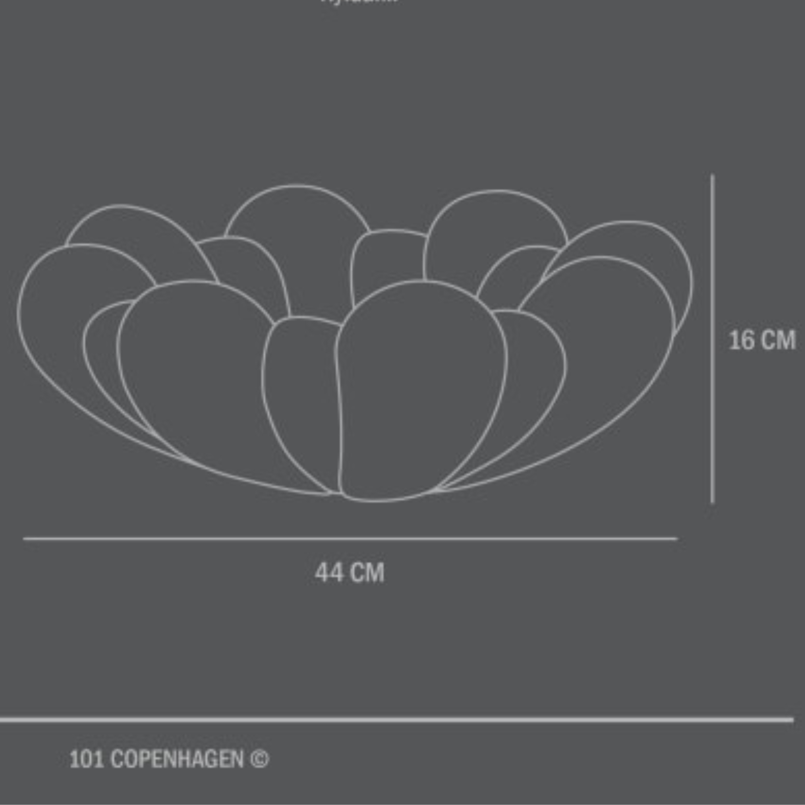 101 Copenhagen Bloom Tray Dimensions