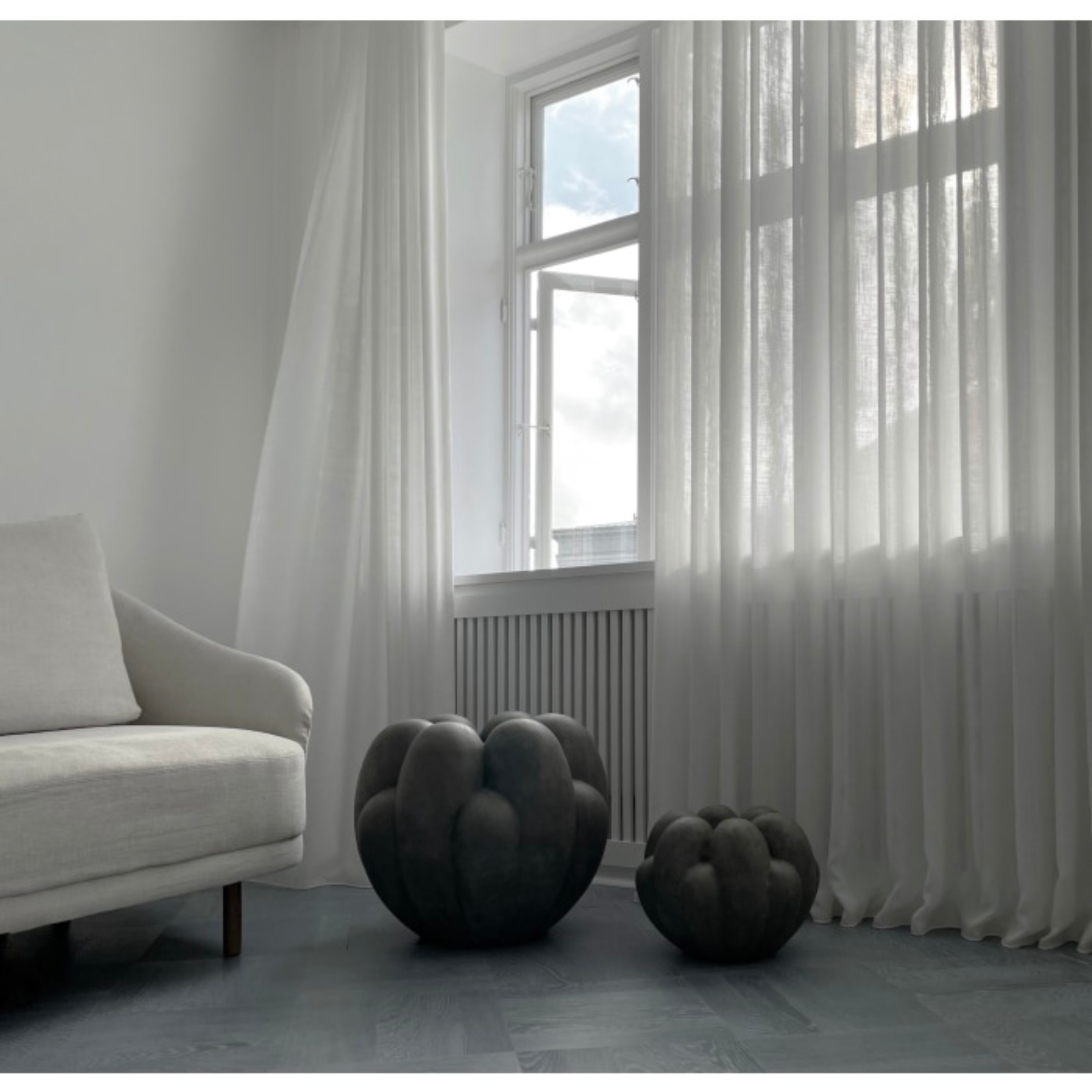 101 Bloom Vase Mini Dark Grey Example