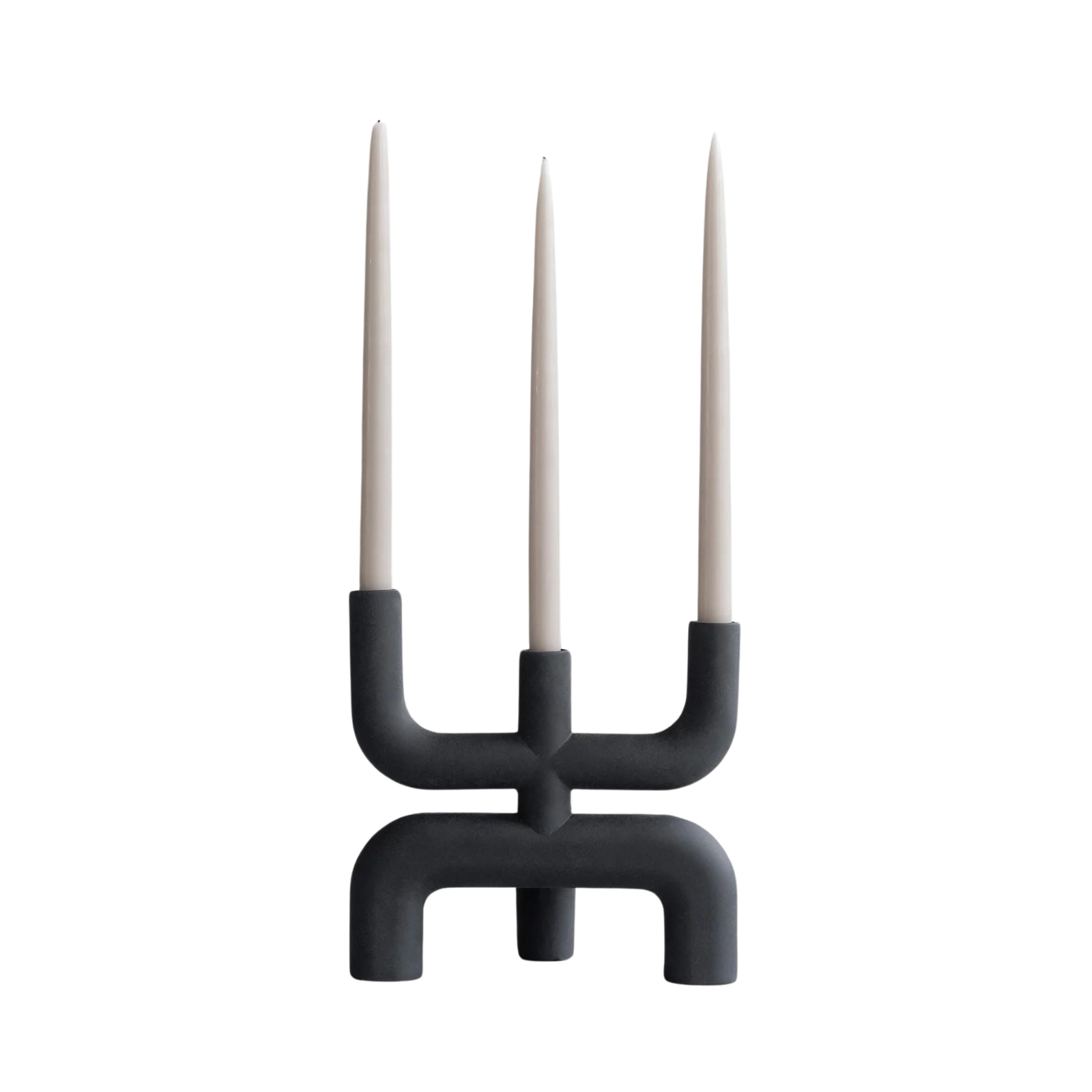 101 Cobra Candle Holder Black