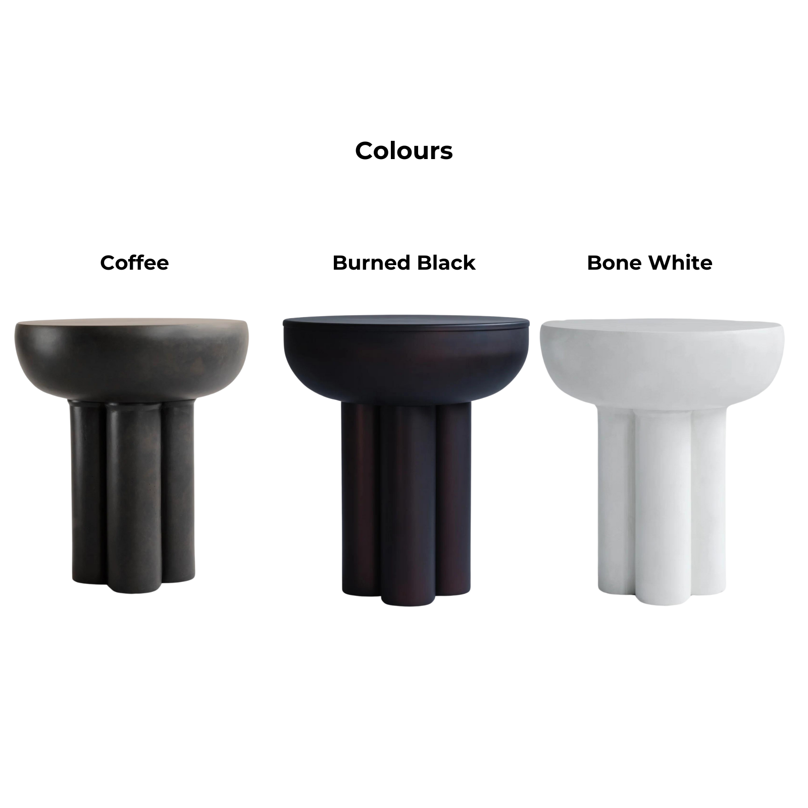 101 Crown Side Table Colours