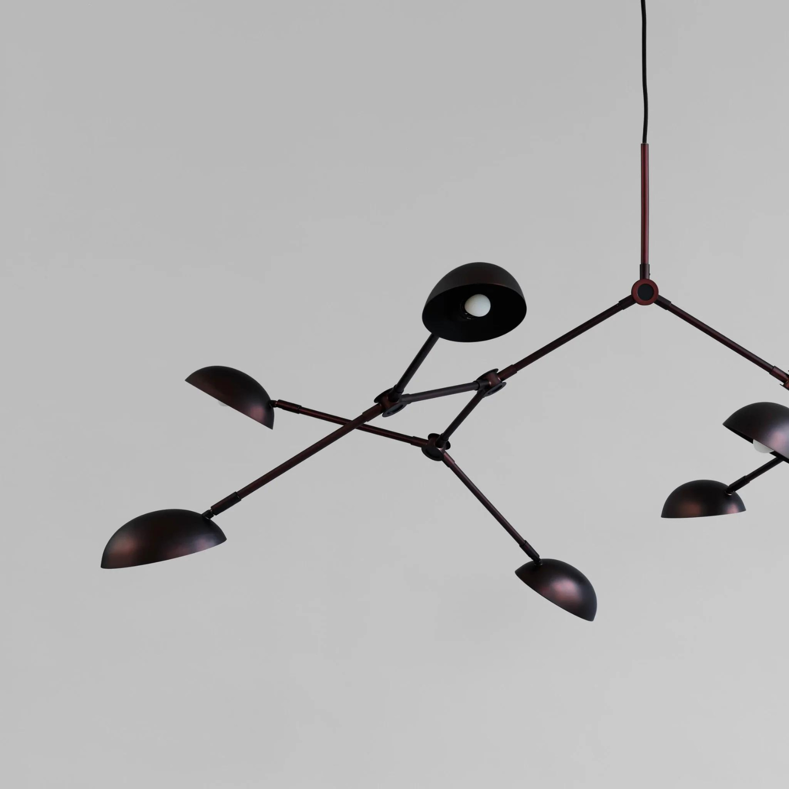 101 Drop Chandelier in Burned Black