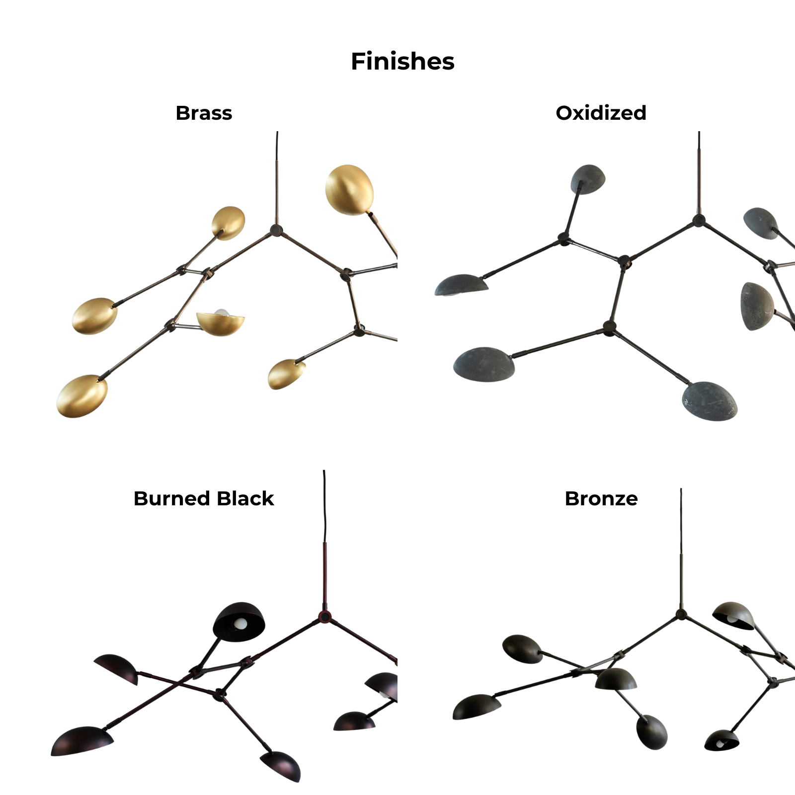 101 Drop Chandelier Different Finishres