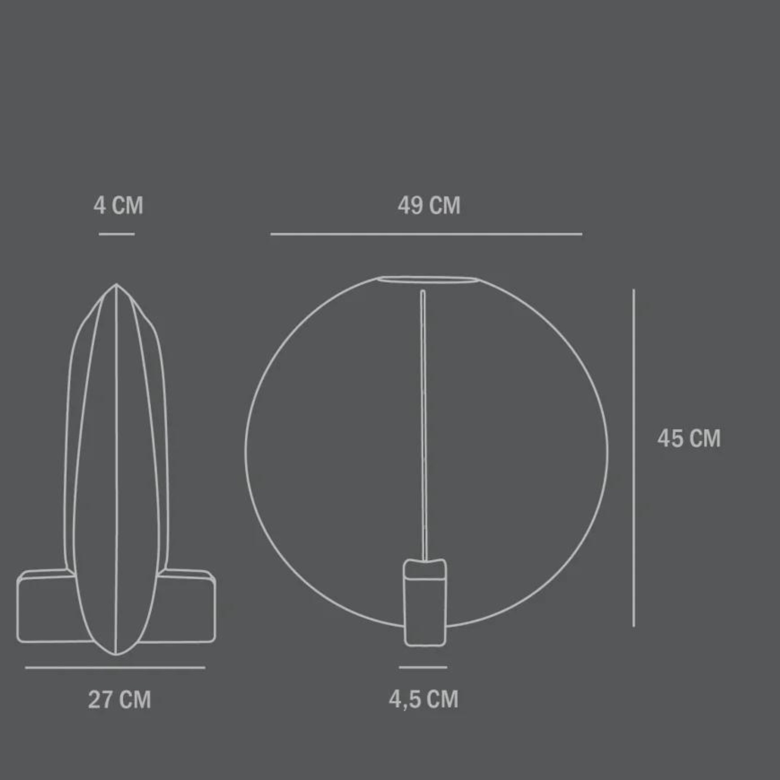 Guggenheim, Big, Black | Vase (Warehouse Sale)