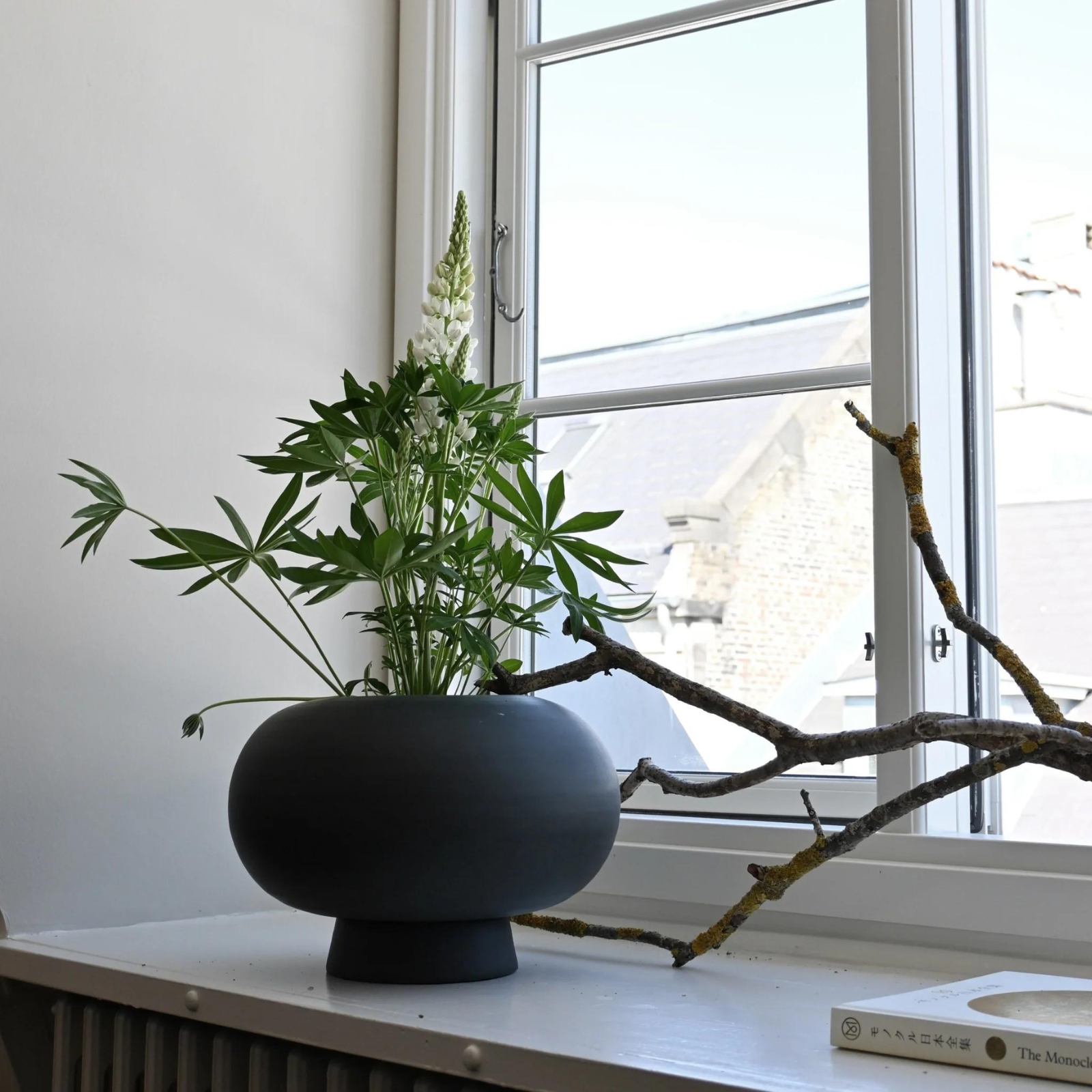 Kabin, Fat, Black | Vase (Warehouse Sale)