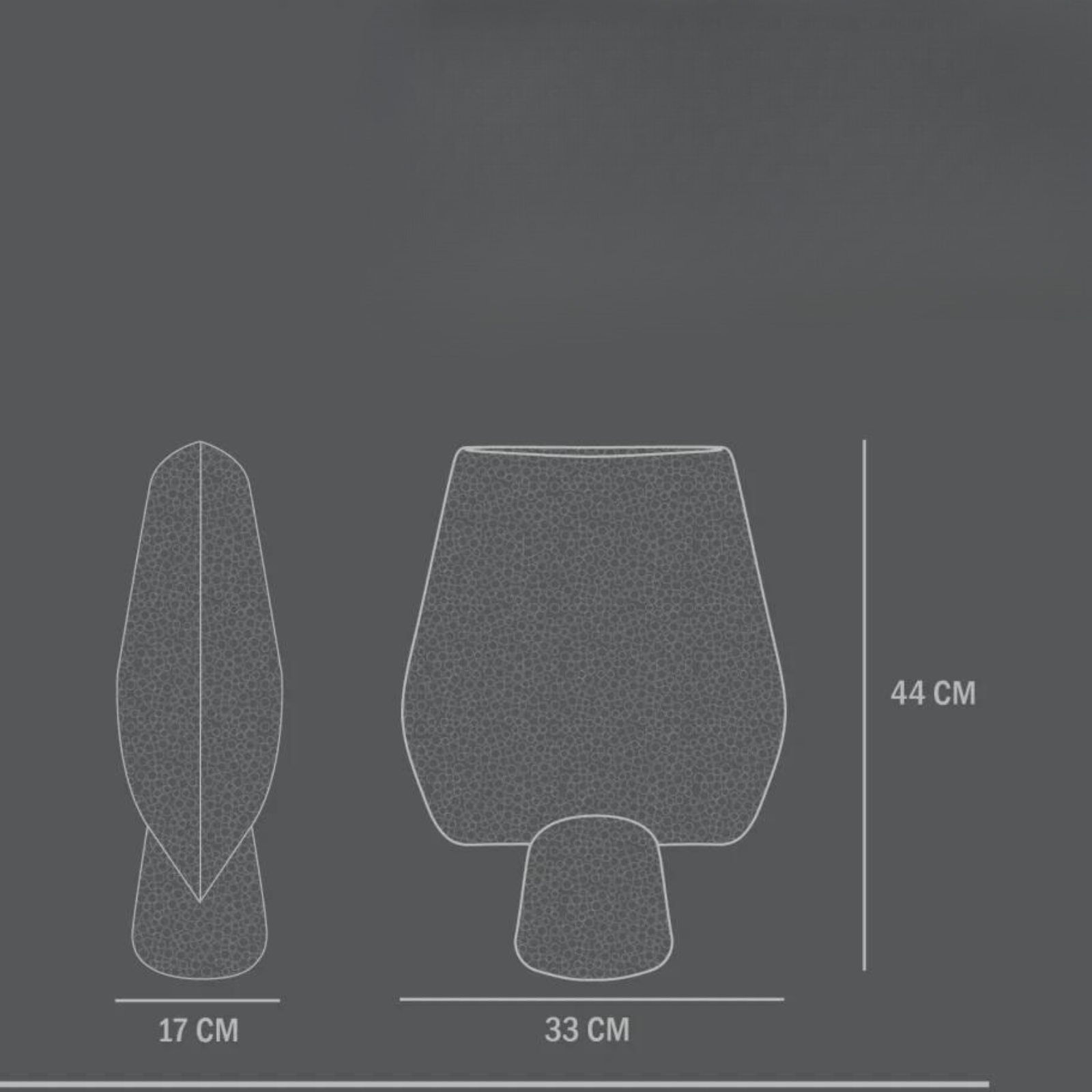 Sphere Square Shisen Big | Vase