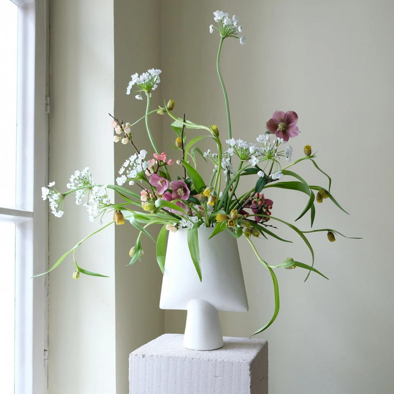 Sphere Square Mini, Ocher | Vase (Warehouse Sale)