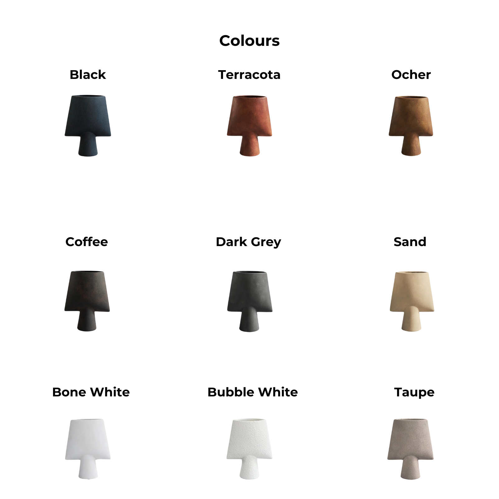 Sphere Square Mini, Ocher | Vase (Warehouse Sale)