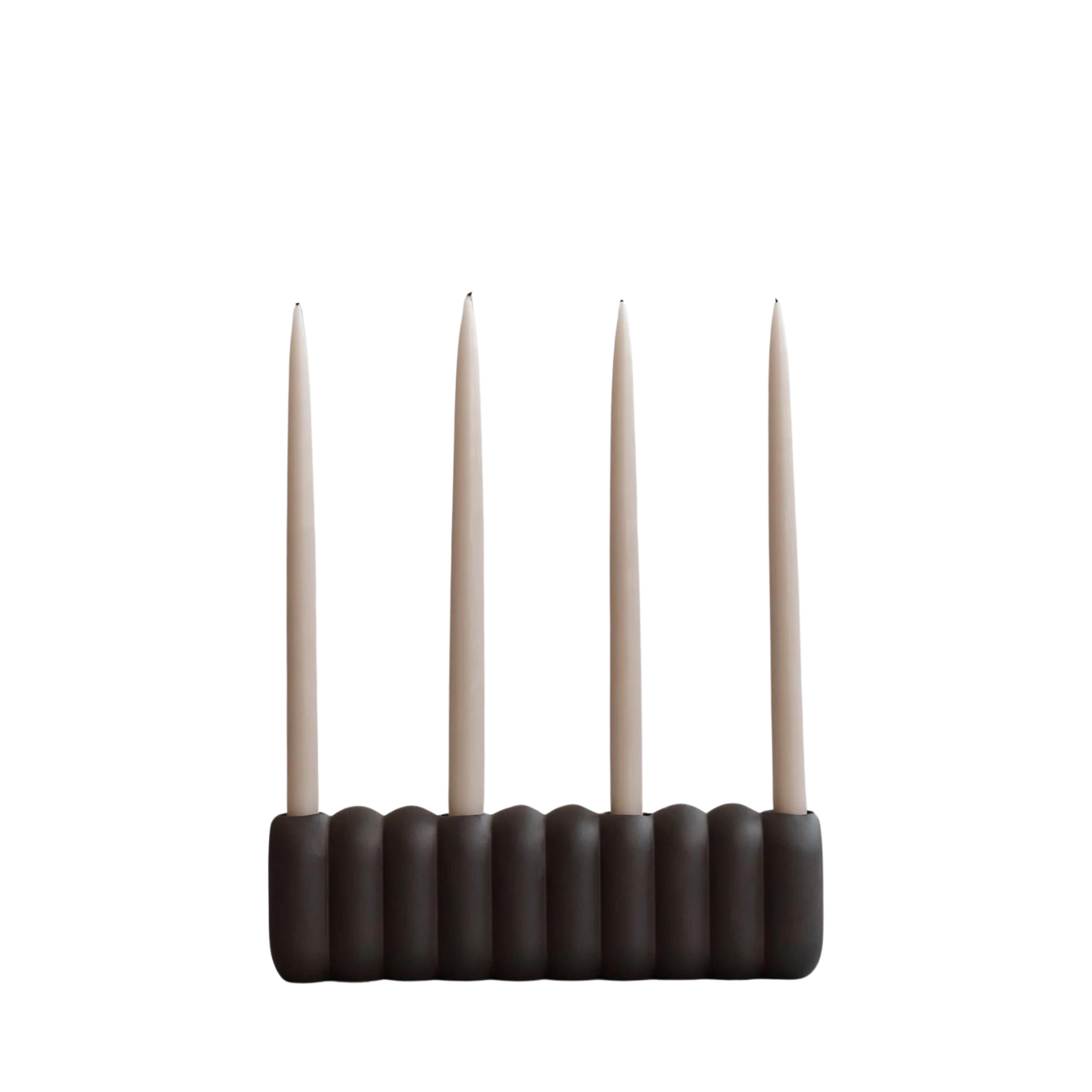 Tube, Big, Coffee | Candle Holder (Warehouse Sale)