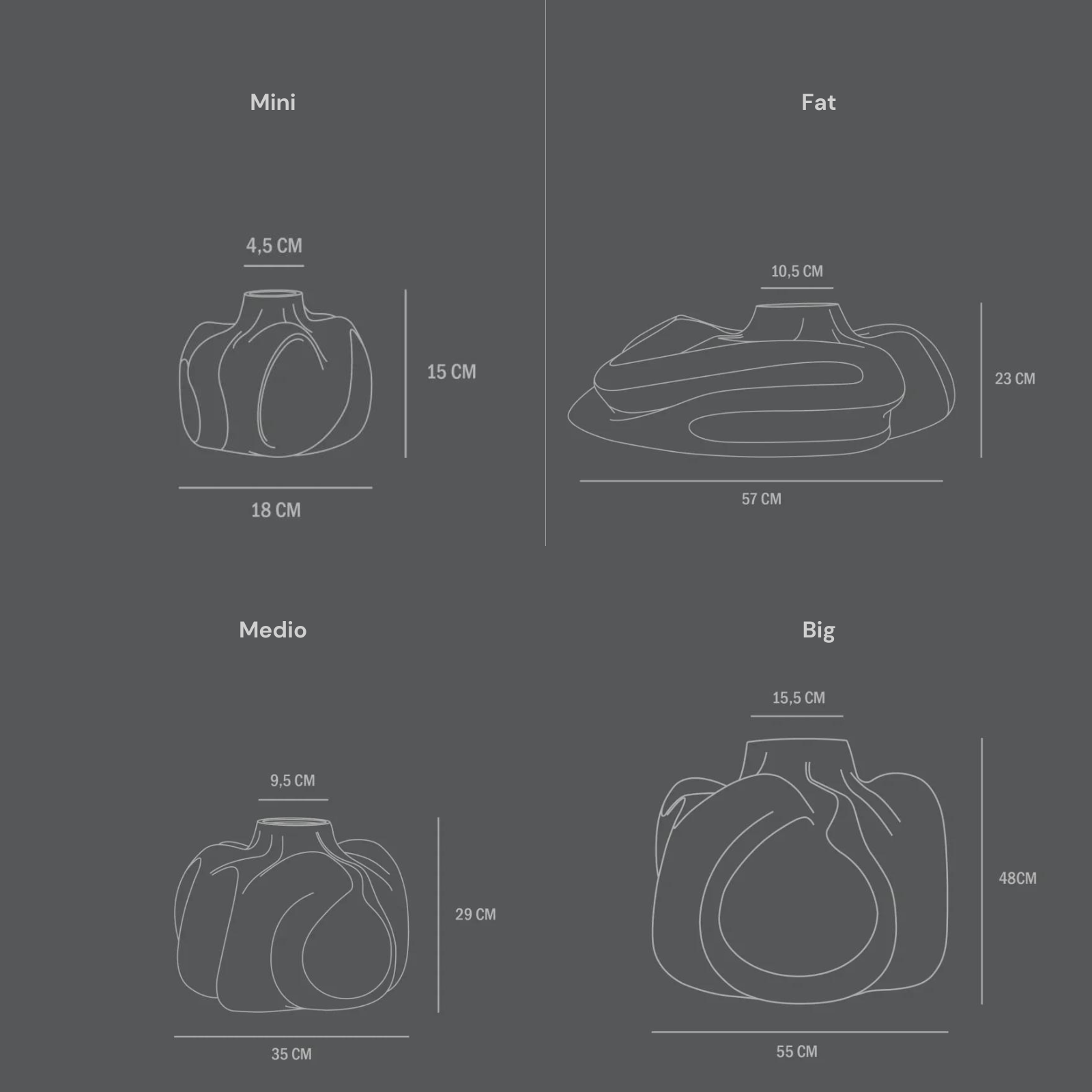 Wabi, Birch, Big | Vase