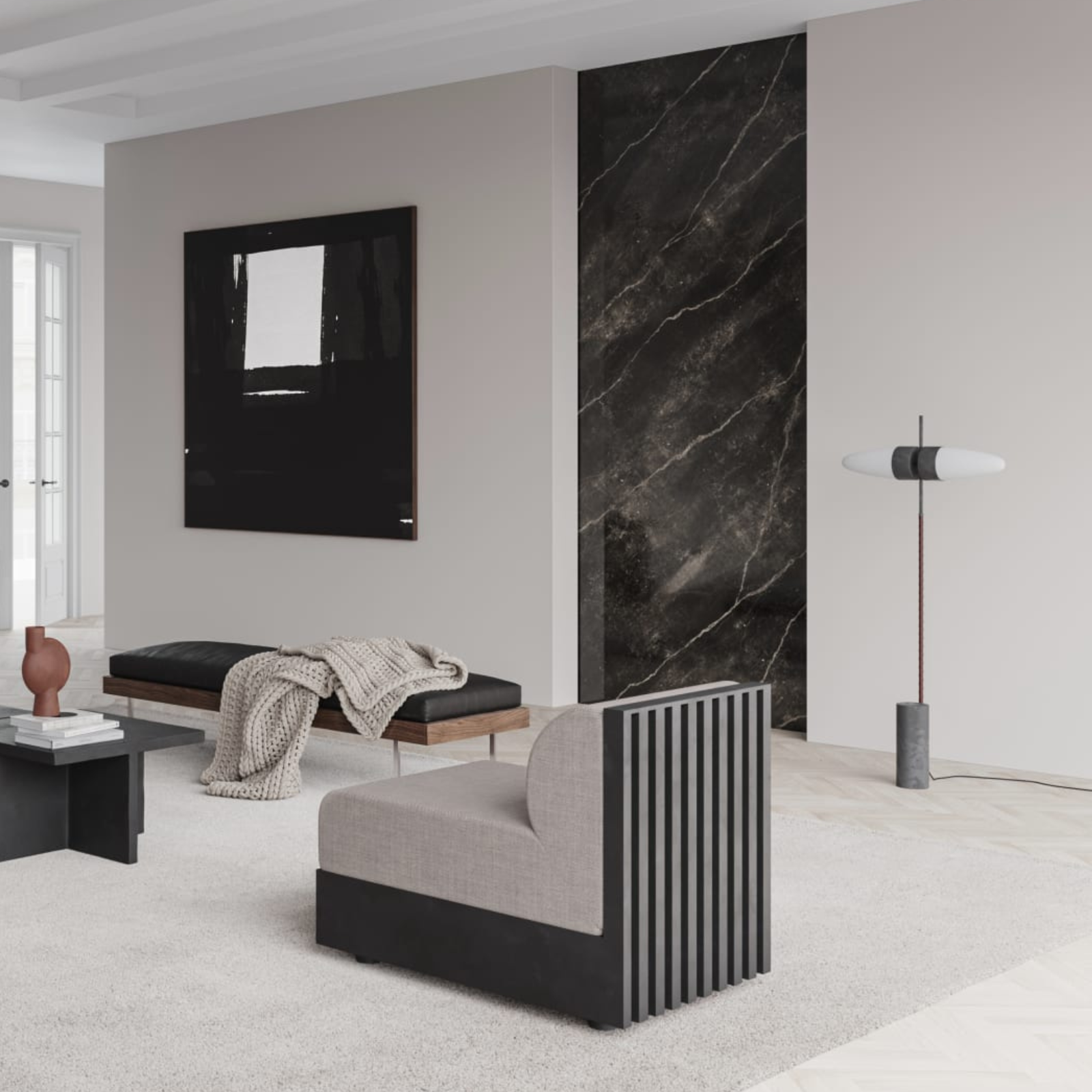 Tribu Taupe | Lounge Chair