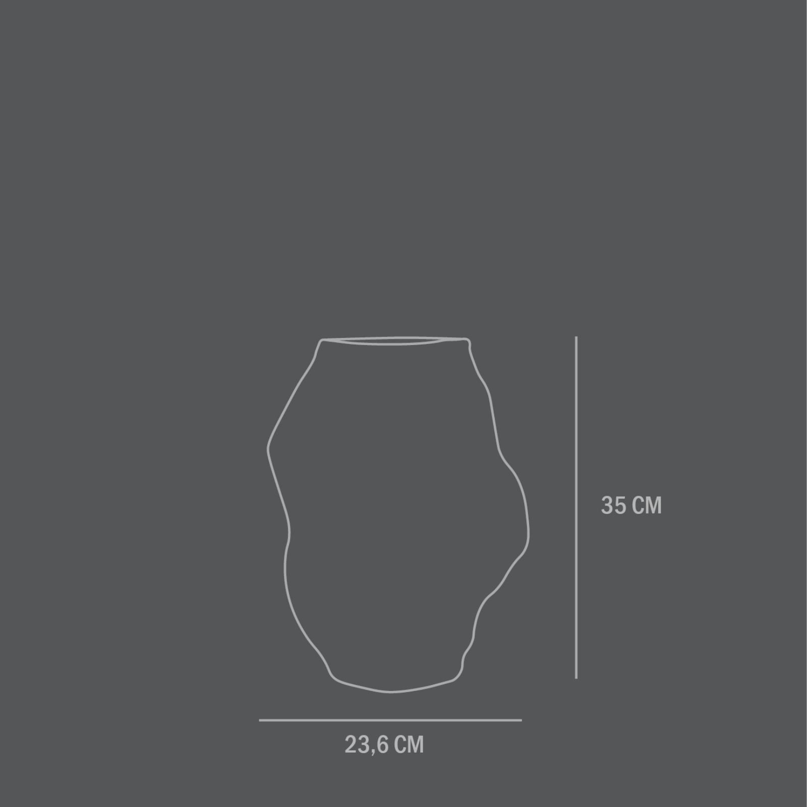 Katachi, Birch, Medio | Vase