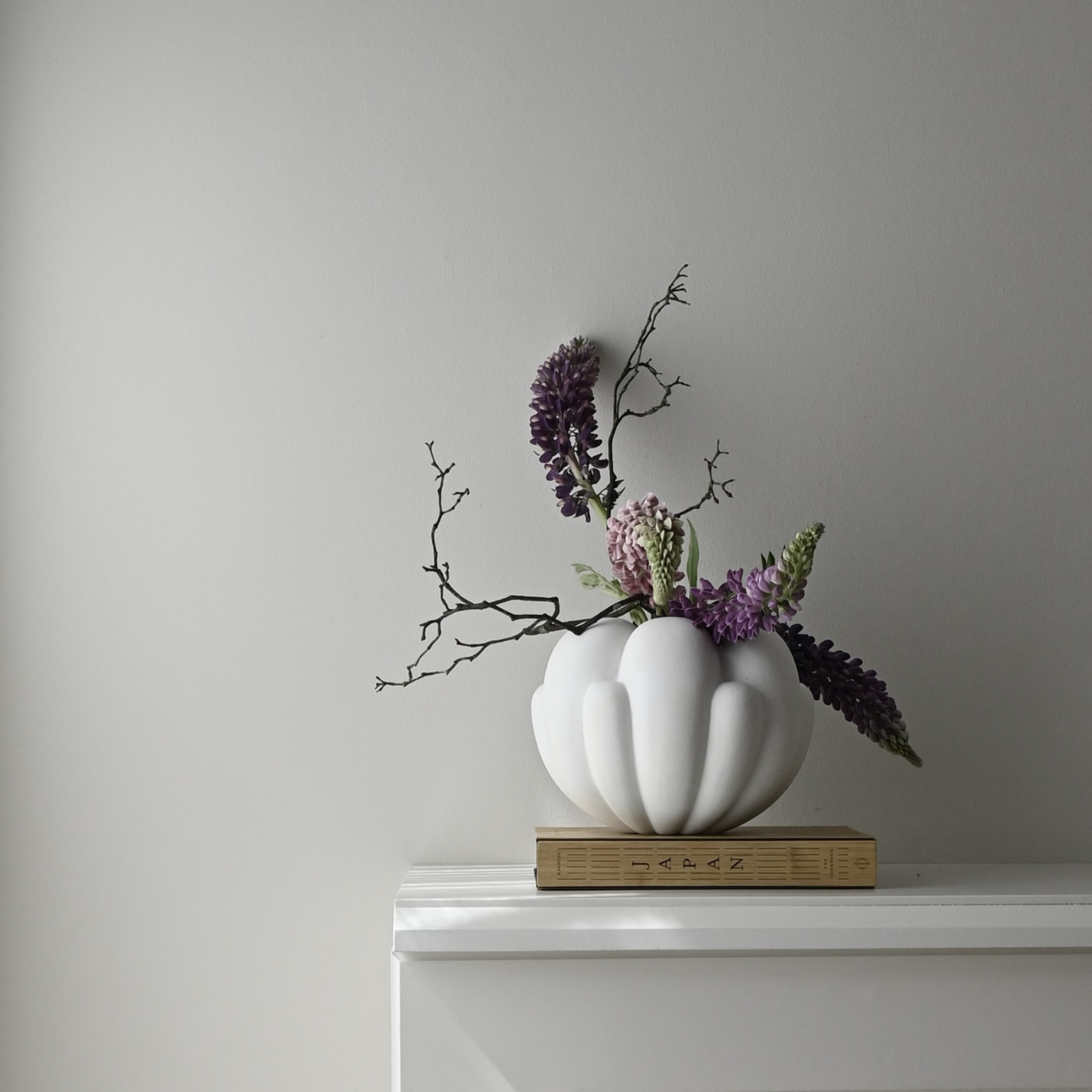 Bloom Vase, Petit - Bone White