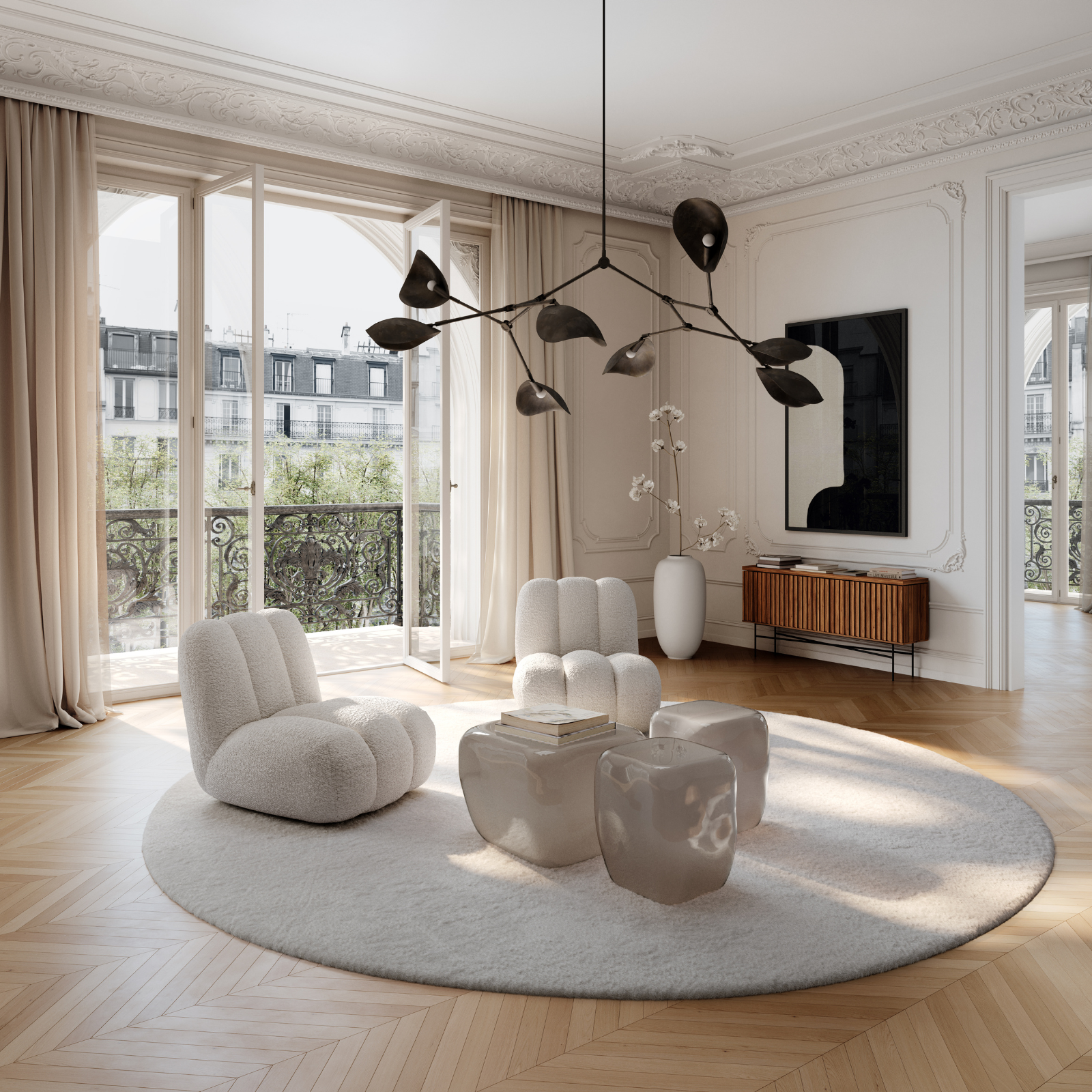 Ishi, Smoked Dessert, Mini | Side Table