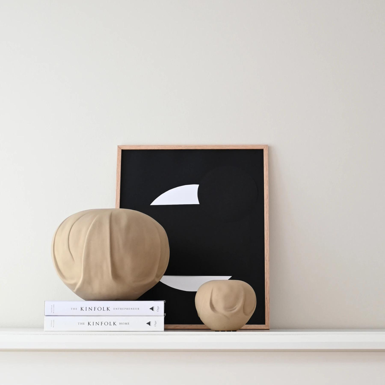 Orimono Vase, Mini - Sand (Warehouse Sale)