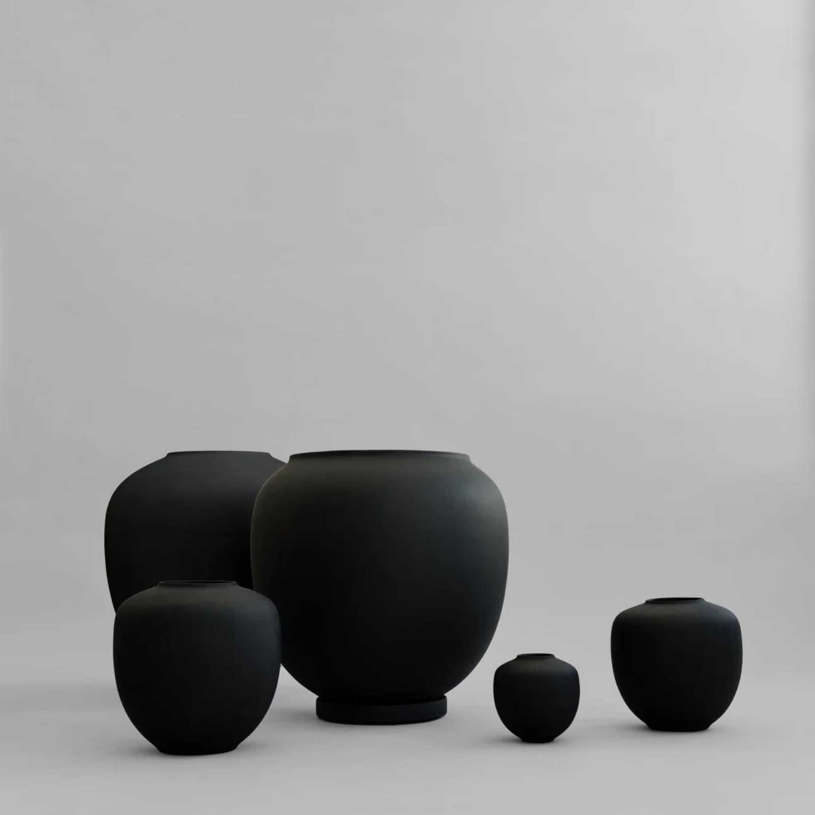 Sunao, Hexa, Black | Vase, Big