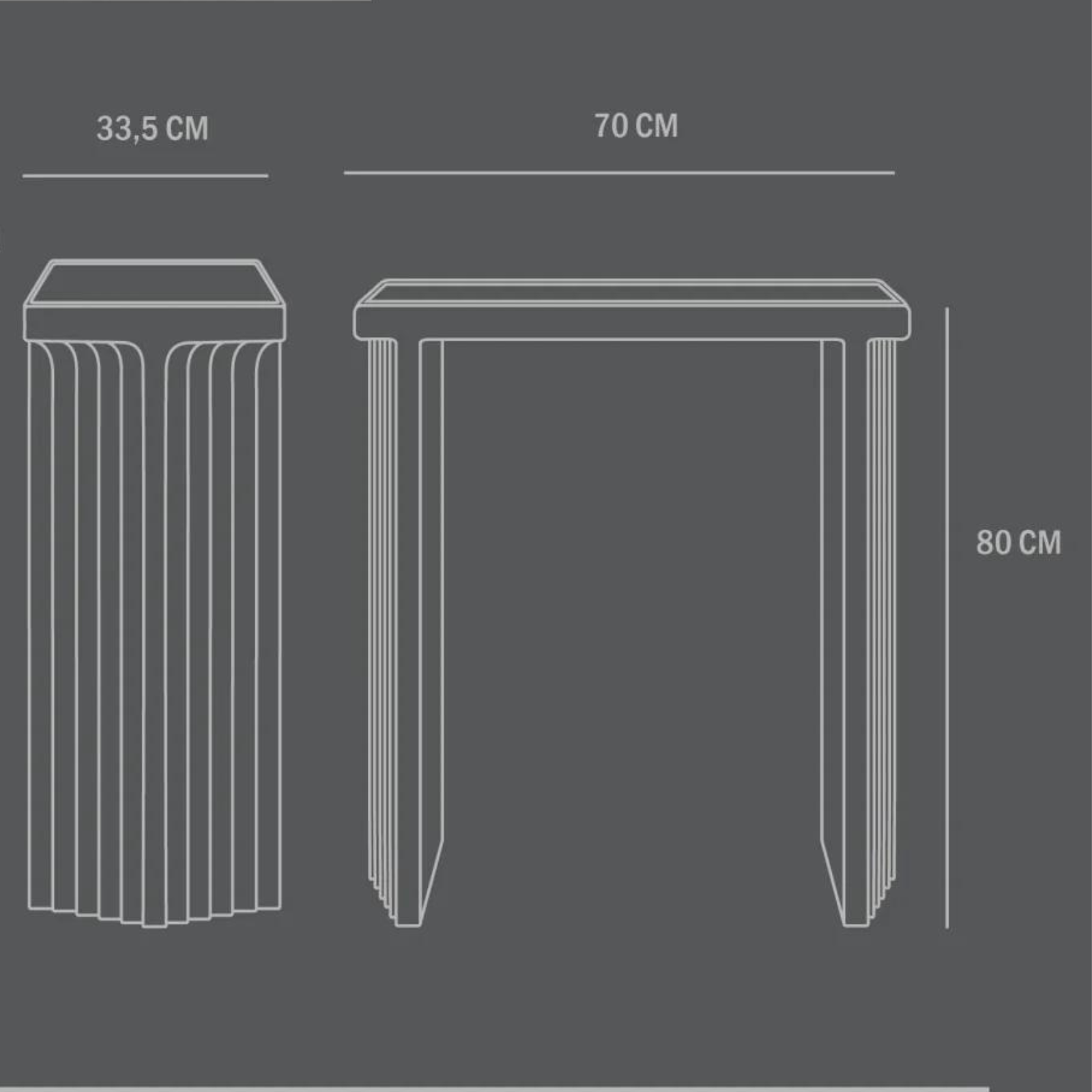 Arc Calacatta | Console
