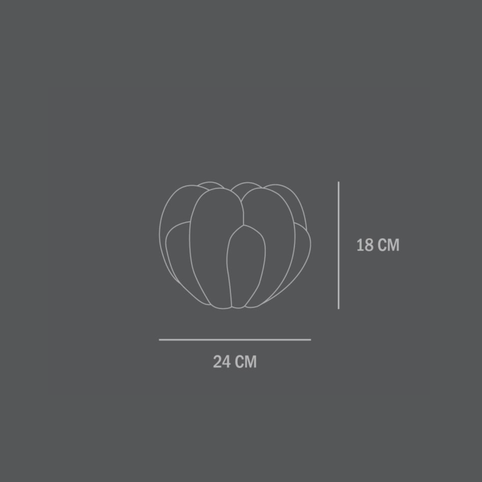 Bloom Vase, Petit - Bone White