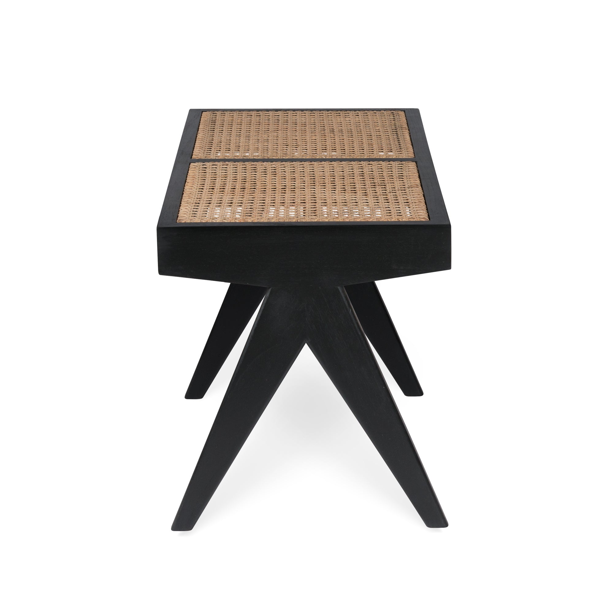 B.T.H. Flats 2 Seater, Charcoal Black | Bench