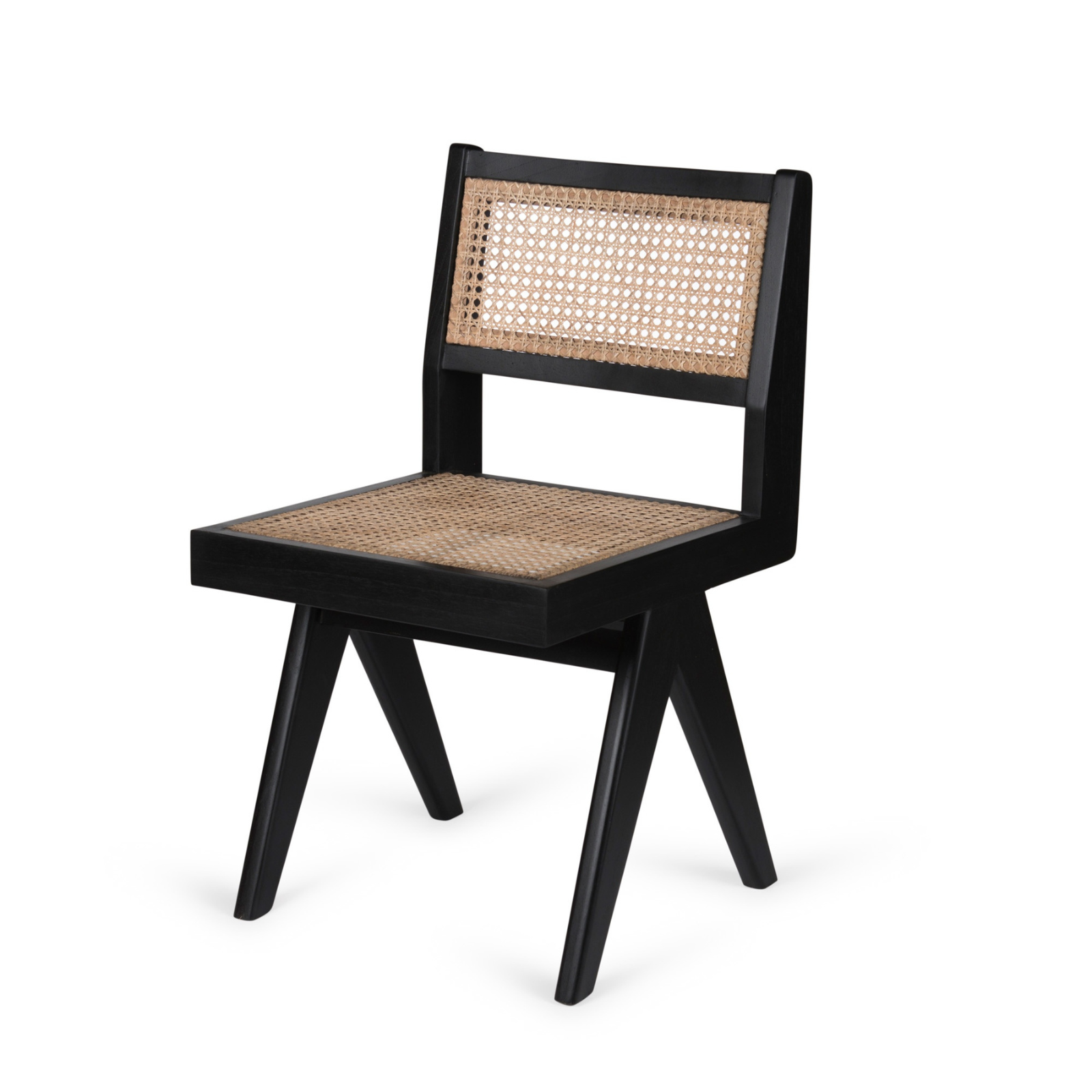 DETJER Dining Chair ion Charcoal Black