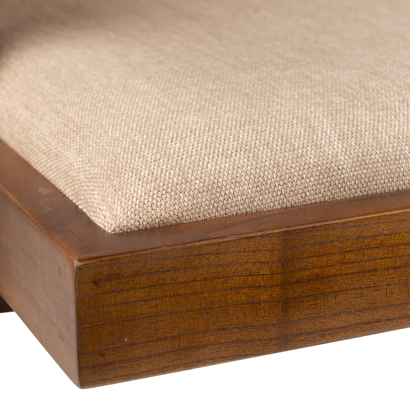 Easy Lounge Chair Upholstered - Dark Brown