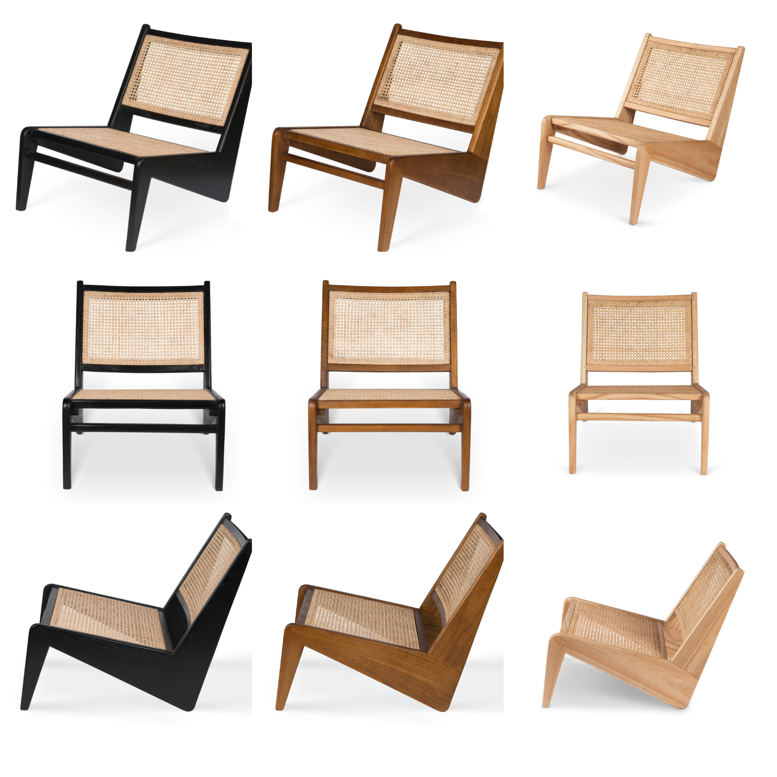 Kangaroo, Charcoal Black | Chair