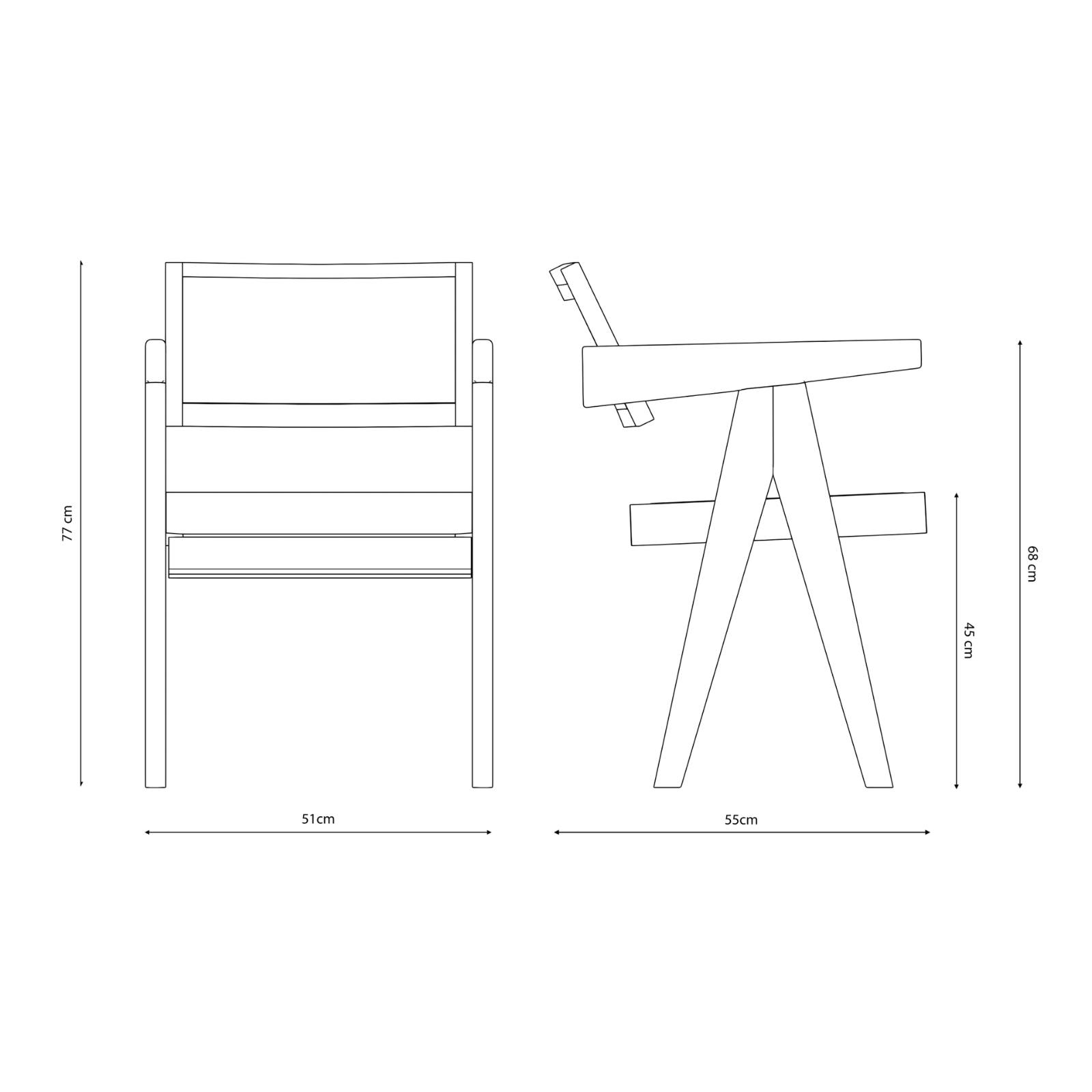 Office, Dark Brown | Chair