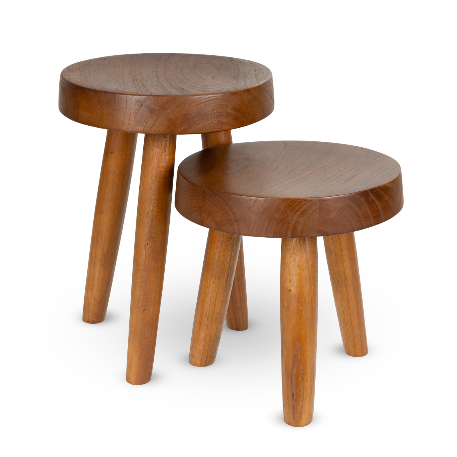 DETJER Stool Charles Dark Brown