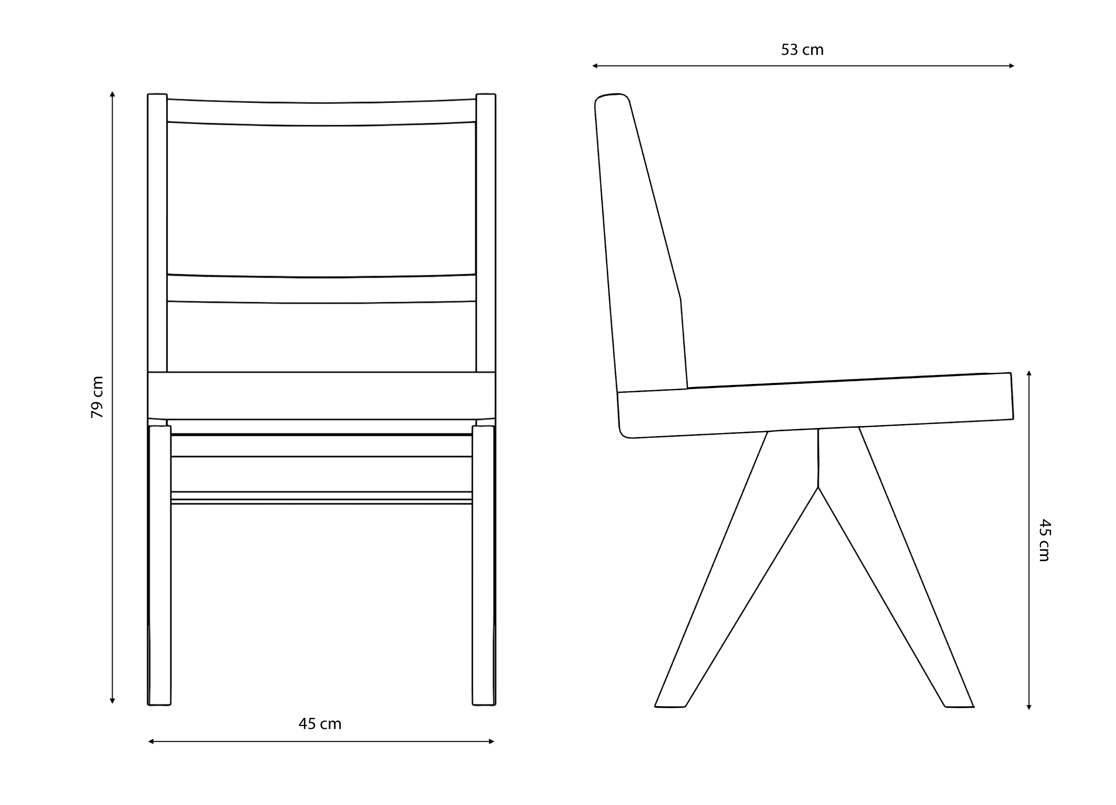 Dining Chair Lecorb - Natural