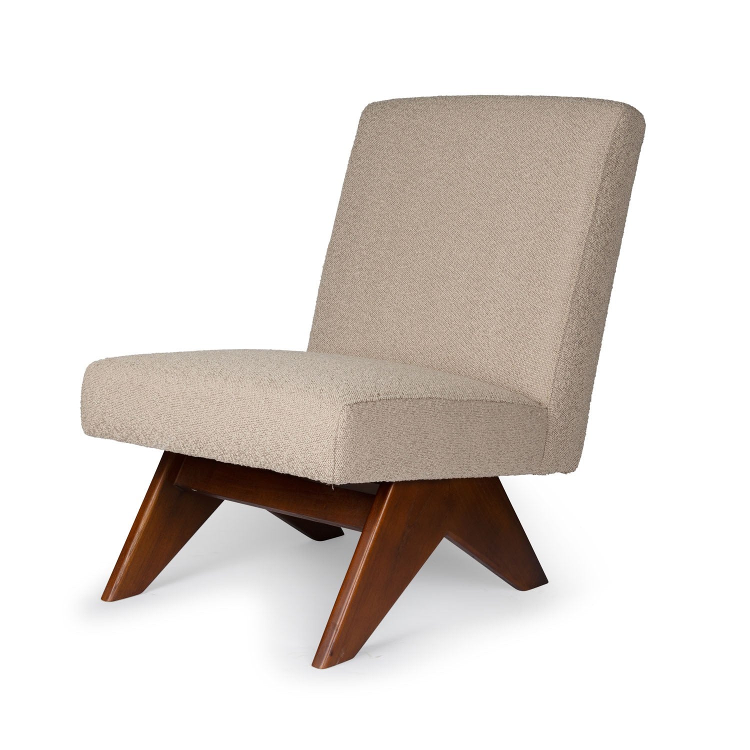 Easy Lounge Armless Sofa Eugene - Boucle taupe