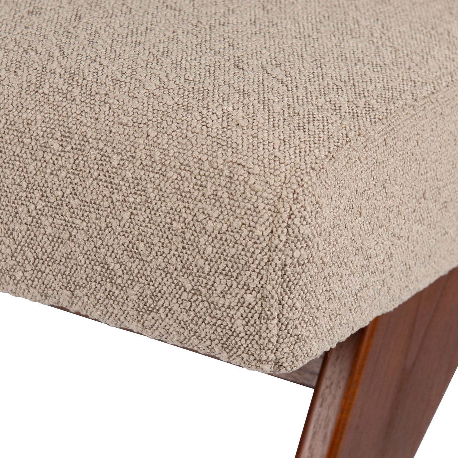 Easy Lounge Armless Sofa Eugene - Boucle taupe