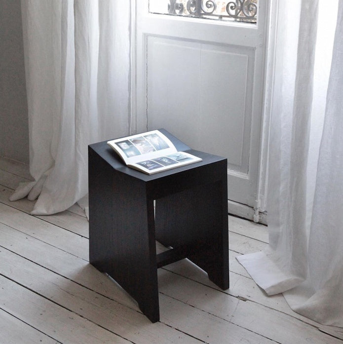 J.T.H. Flats, Charcoal Black | Stool