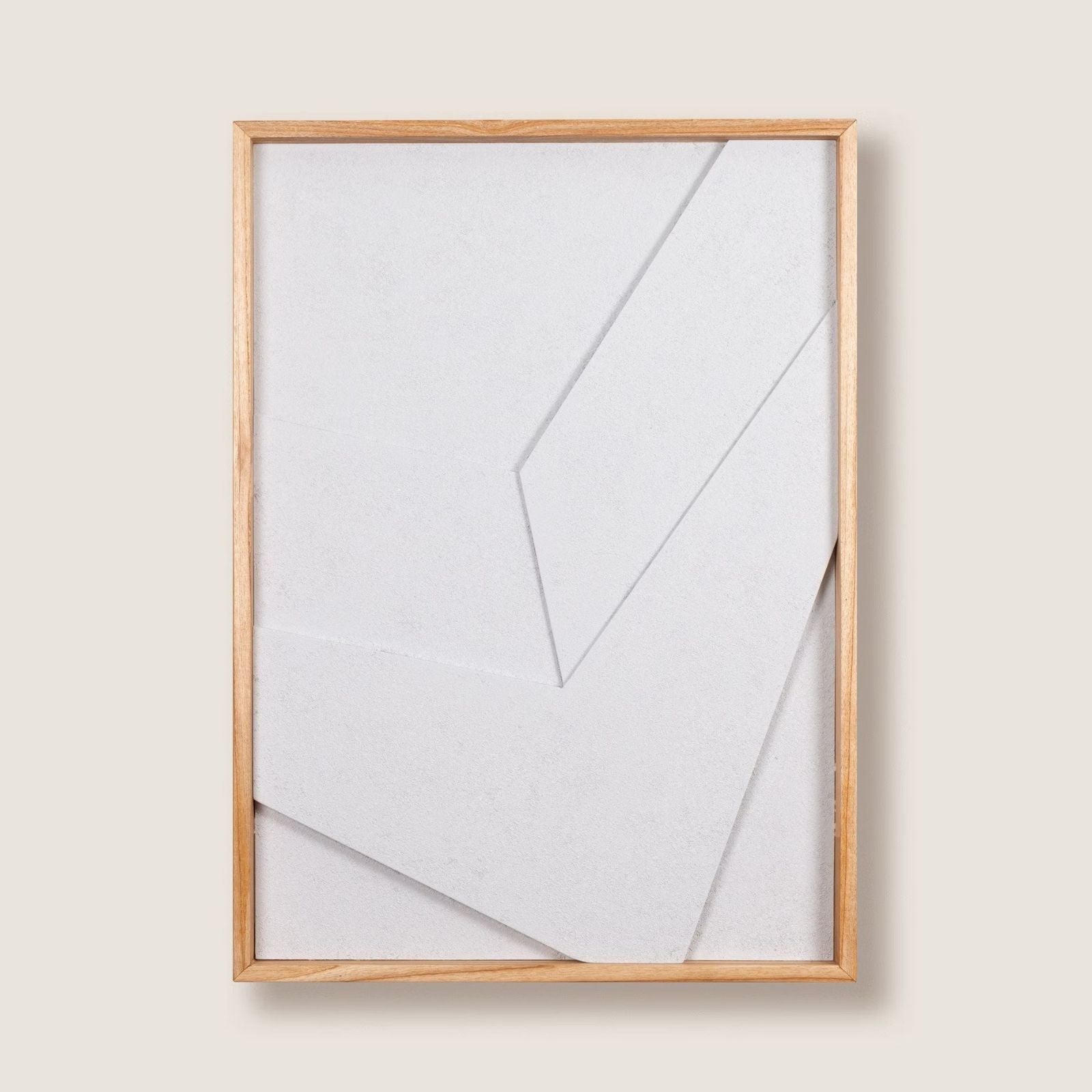 Kangaroo, Natural Frame | Art