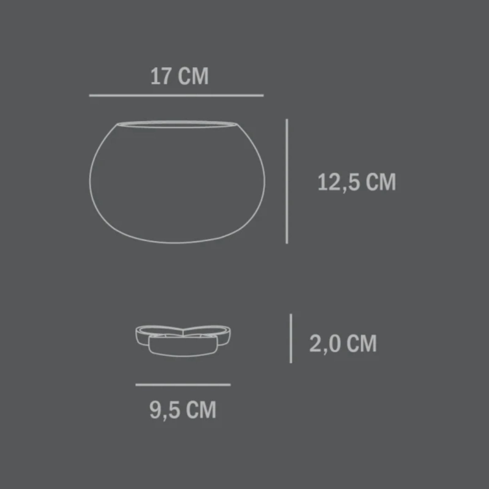 Urchin | Petit Plant pot Coffee (Warehouse Sale)