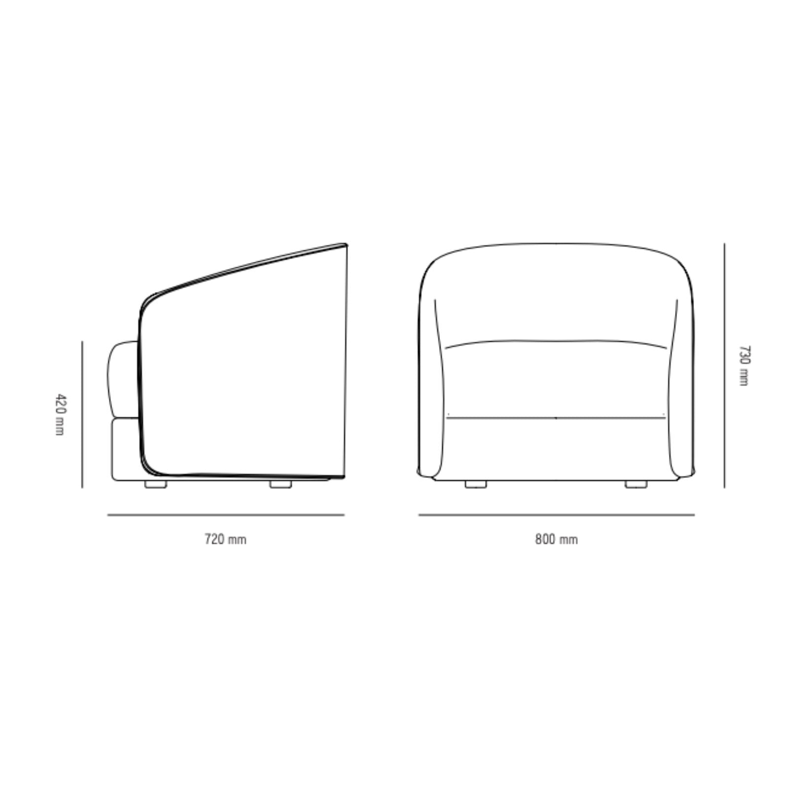 Covent Boucle | Lounge Chair