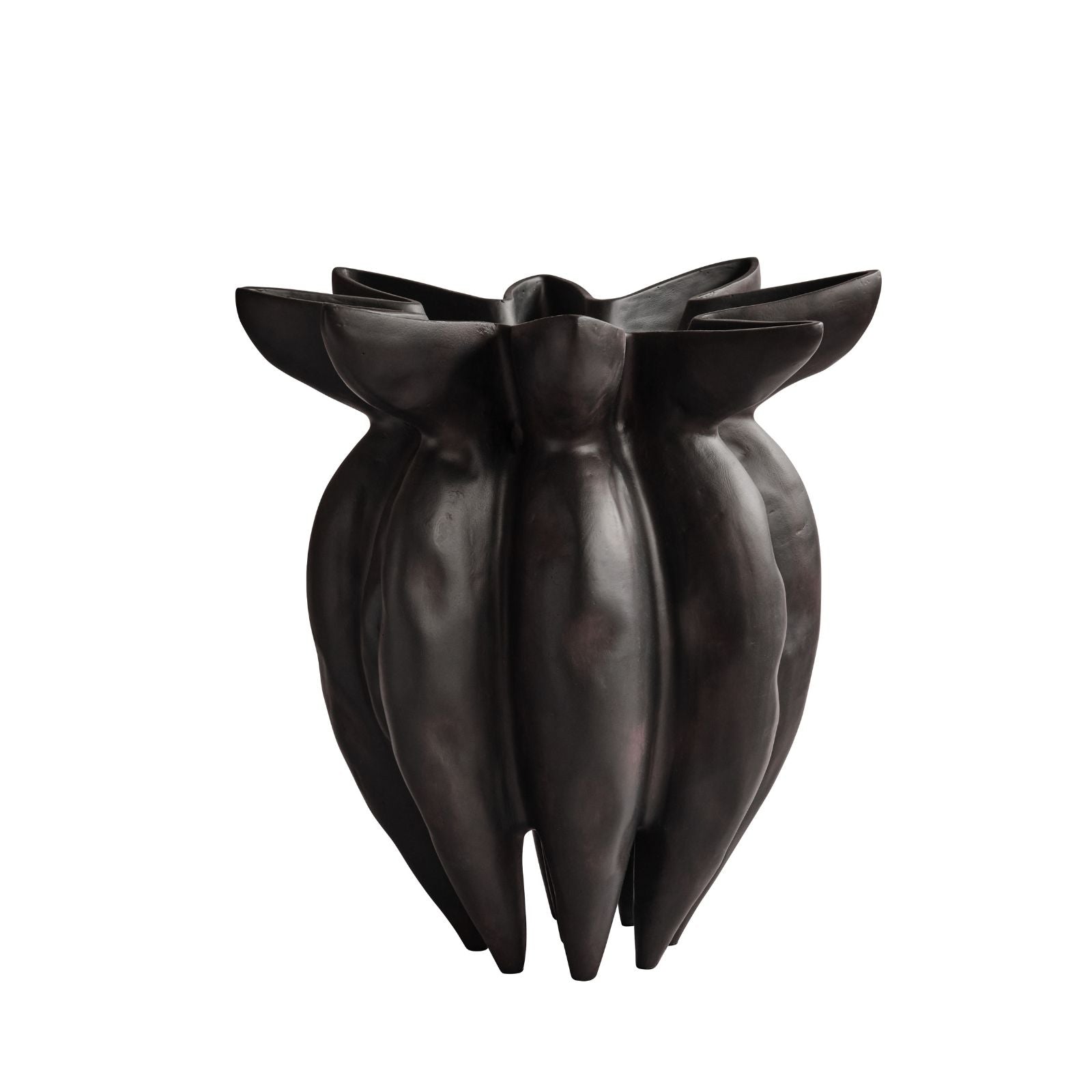 Lotus Vase Big | Coffee