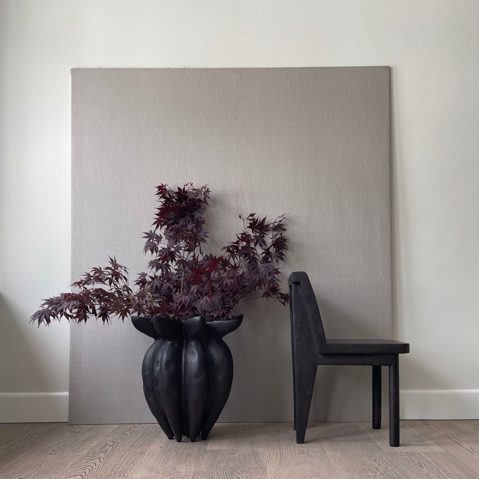 Lotus Vase Big | Coffee