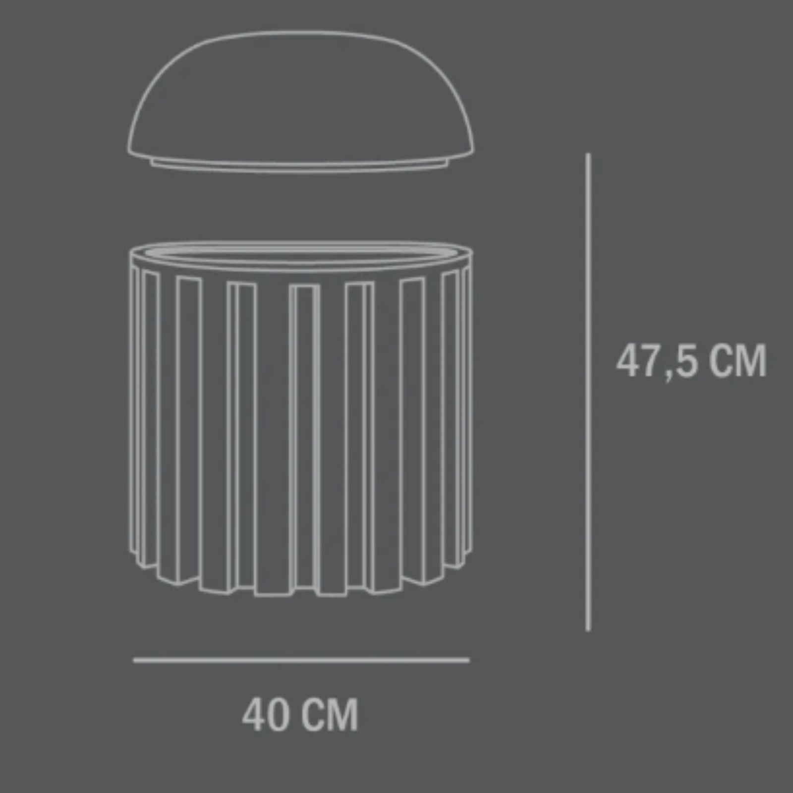 Tribu Stool | Coffee