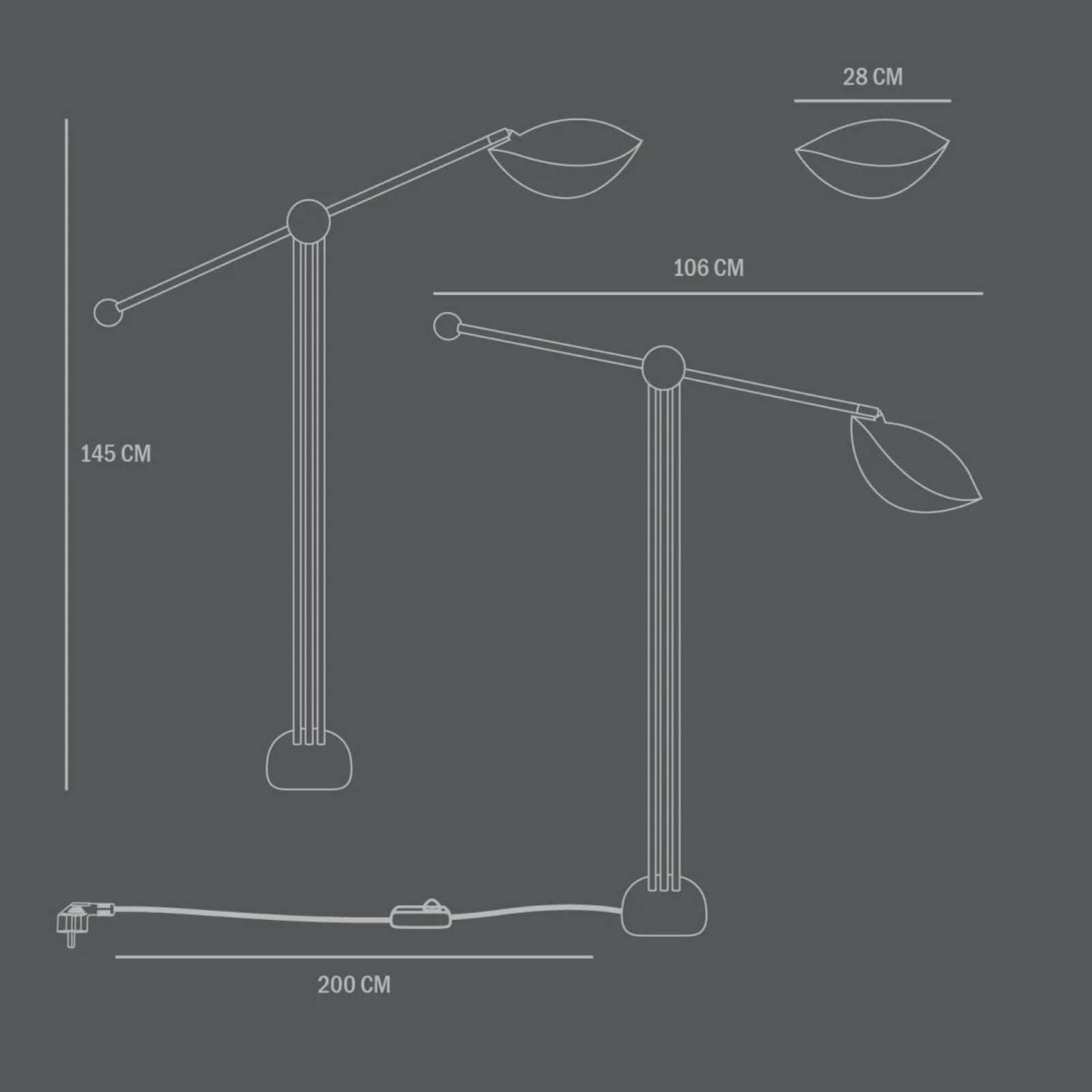 Stingray | Floor / Table Lamp