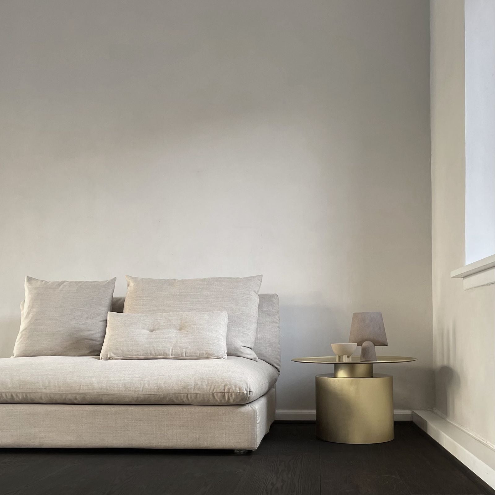 Pillar Table - Brass