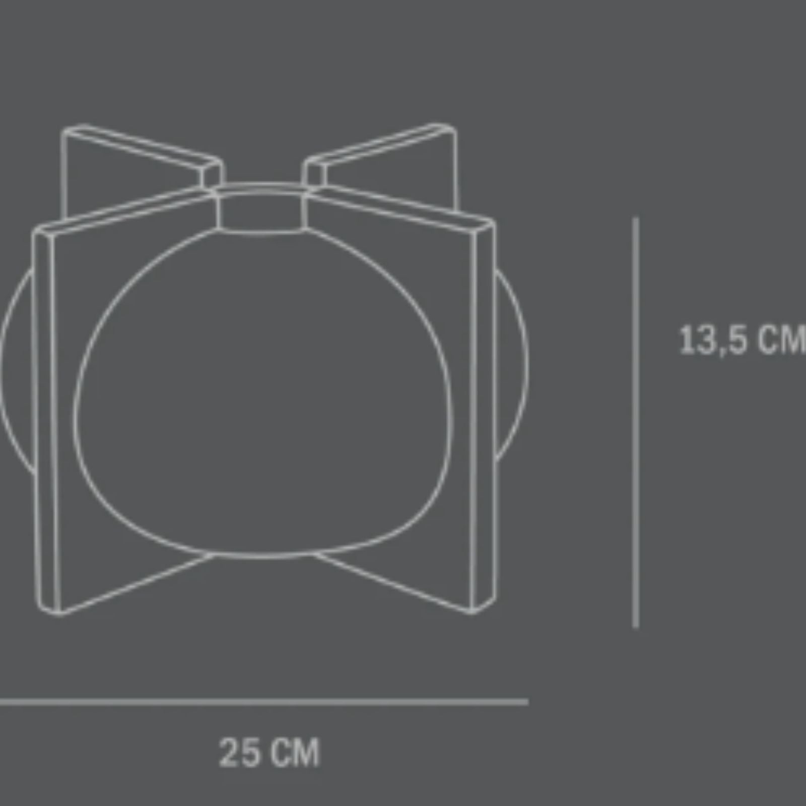 Kyoto Vase Mini | Coffee (Warehouse Sale)