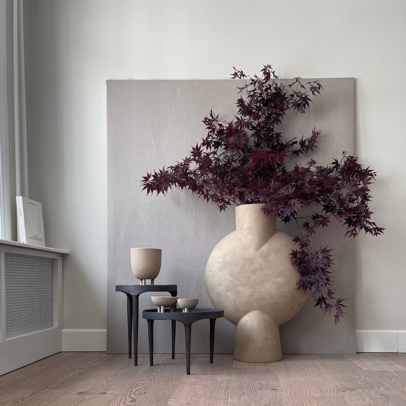 Sphere Vase Bubl Giant | Sand