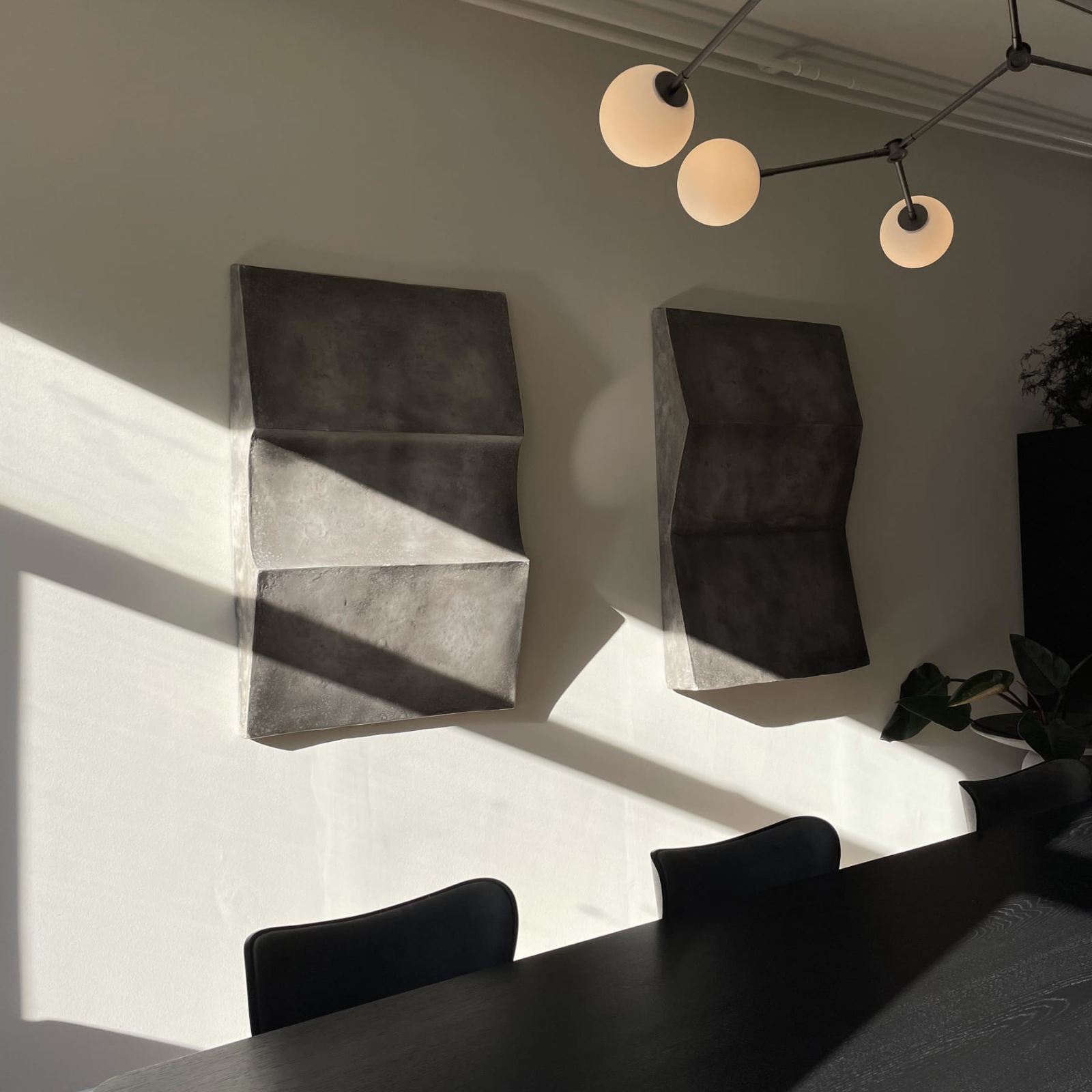 Sculpt Wall Art, Face Big | Dark Grey