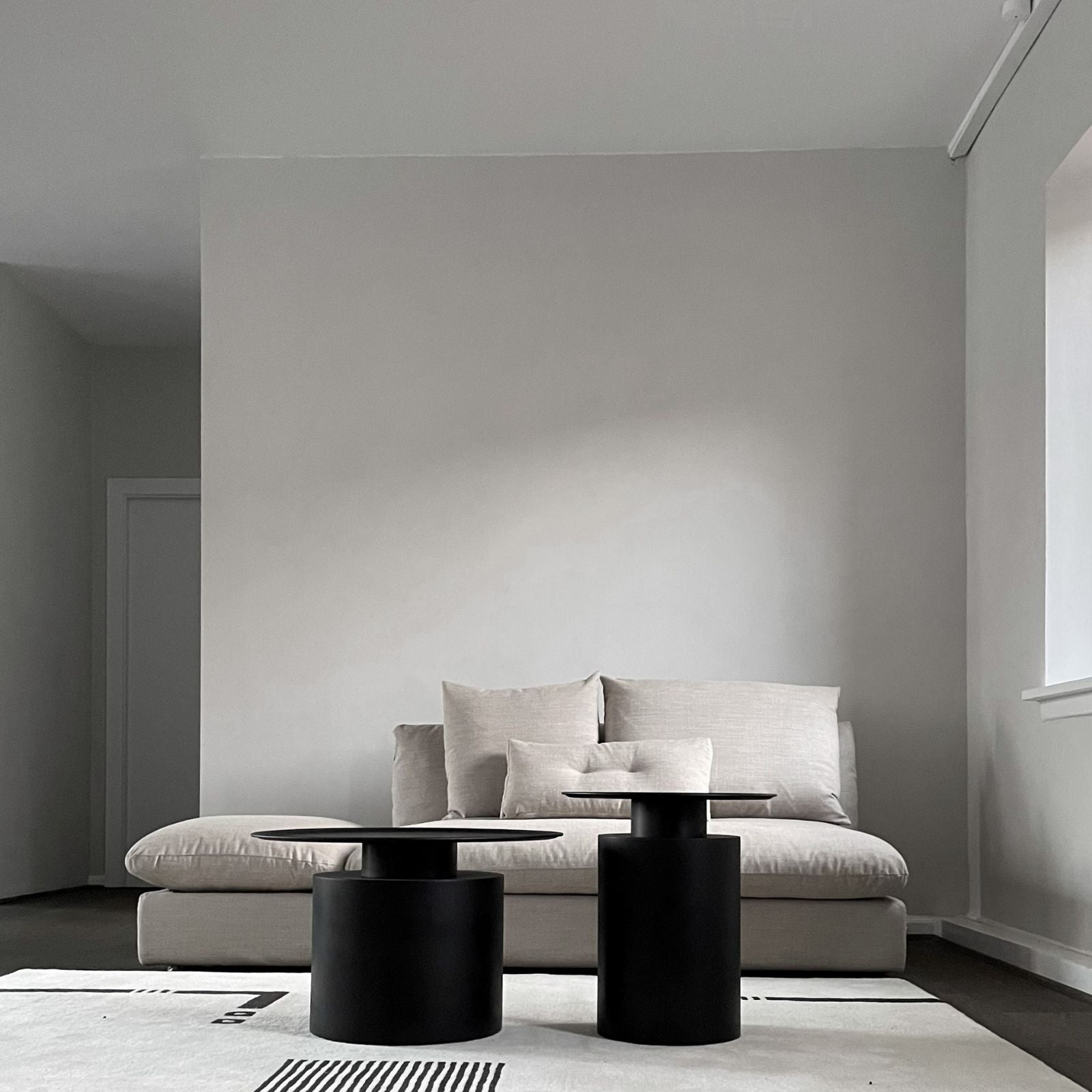 Pillar Table - Burned Black