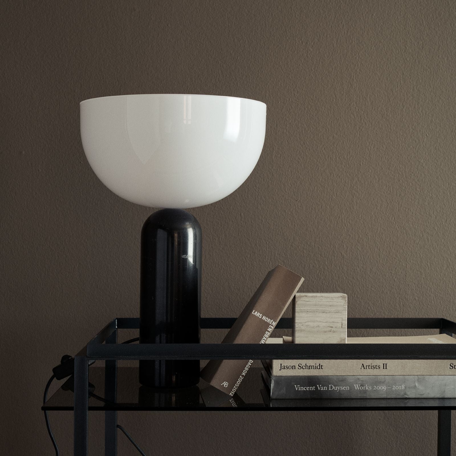 Kizu, Rosso Levanto Marble | Table Lamp (Warehouse Sale)