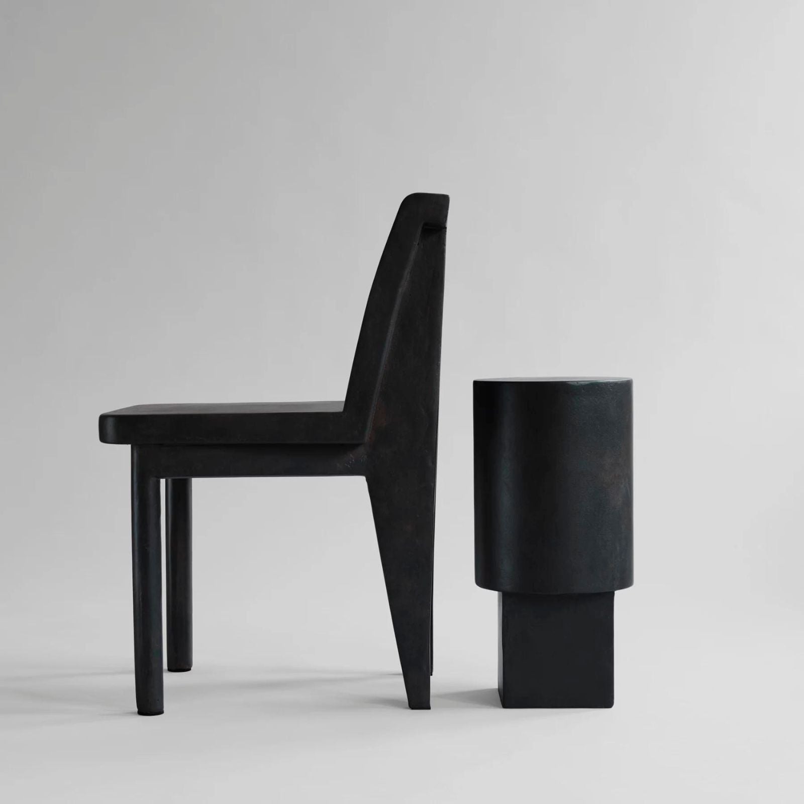 Brutus Slim Coffee | Dining Chair
