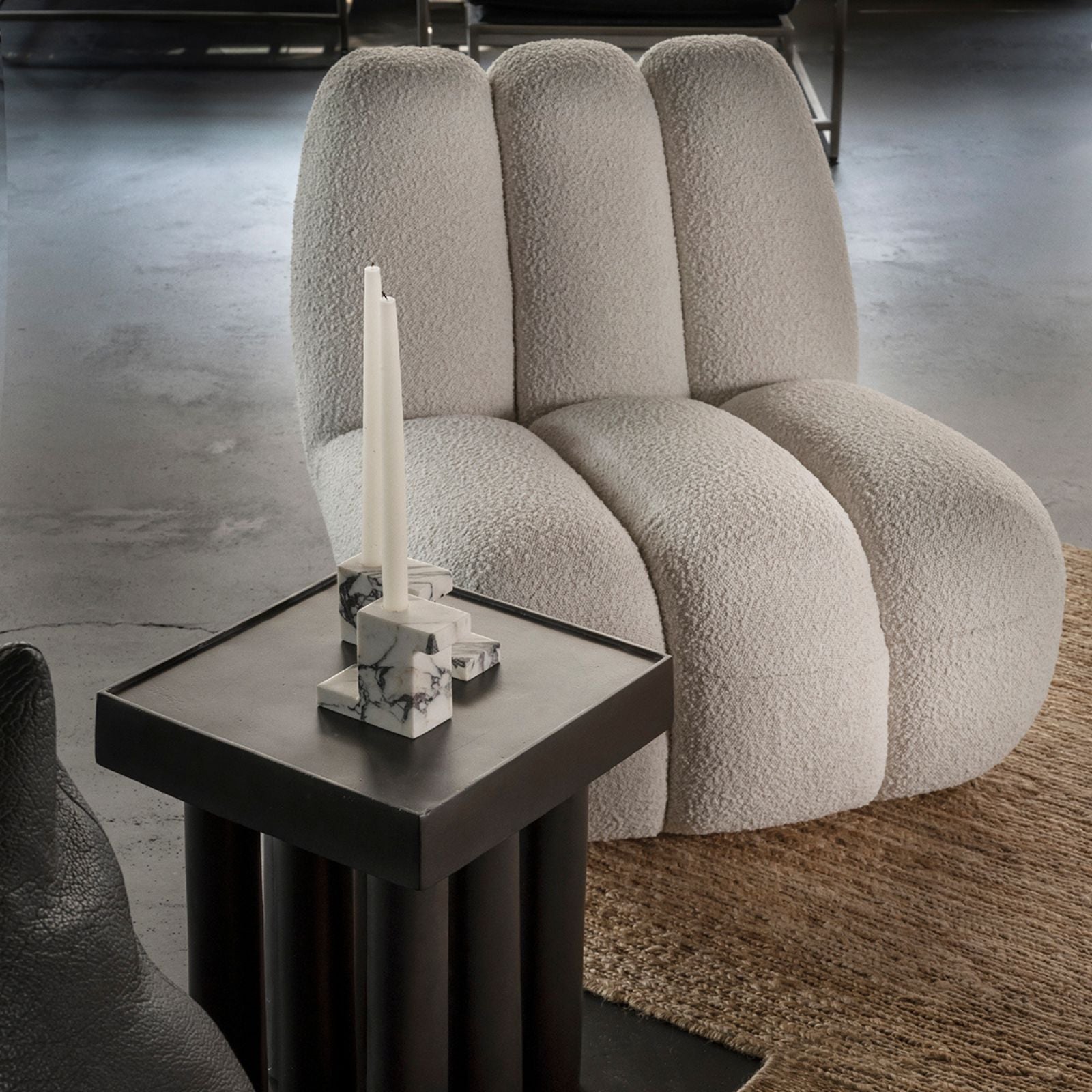 Brick | Calacatta Candle holder