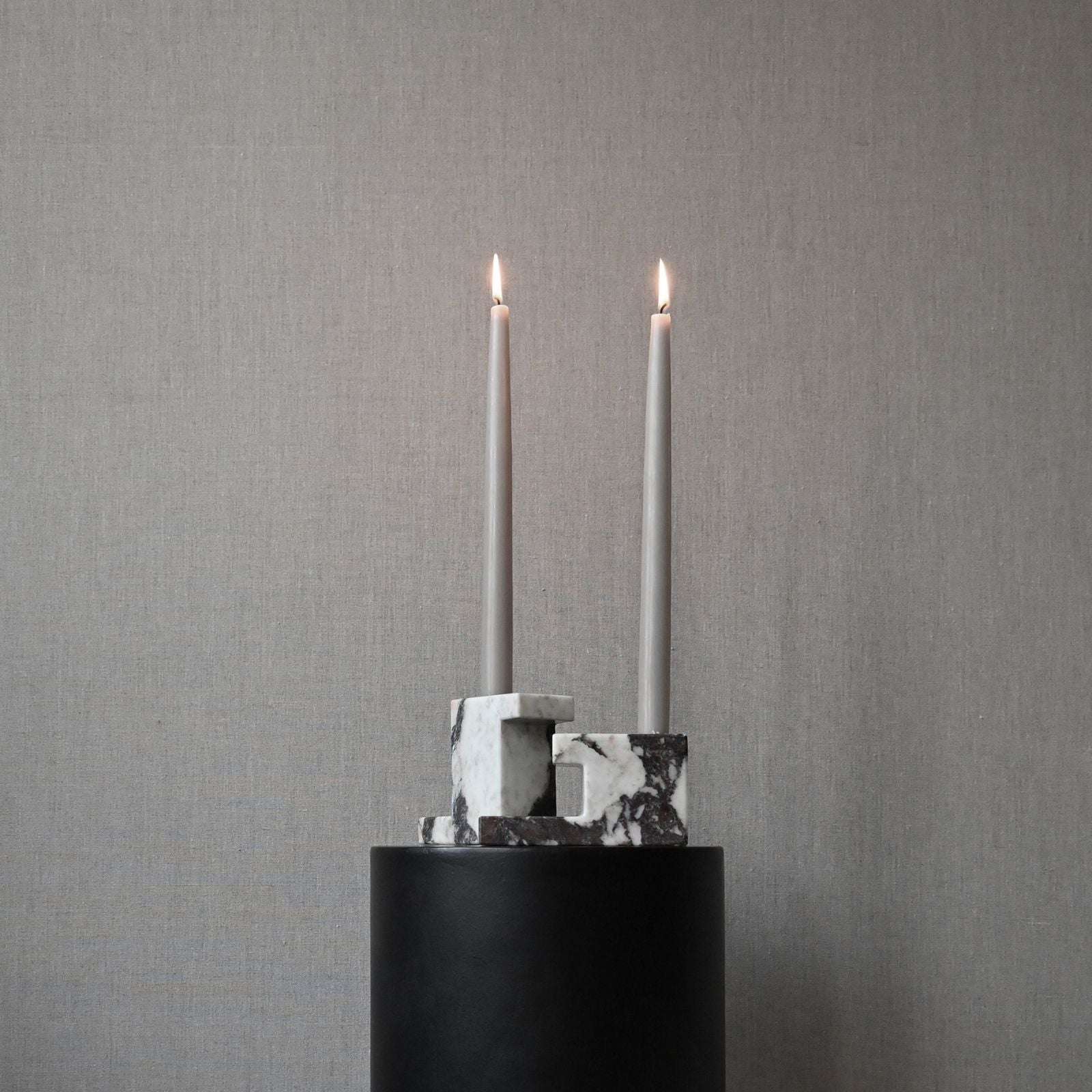 Brick | Calacatta Candle holder