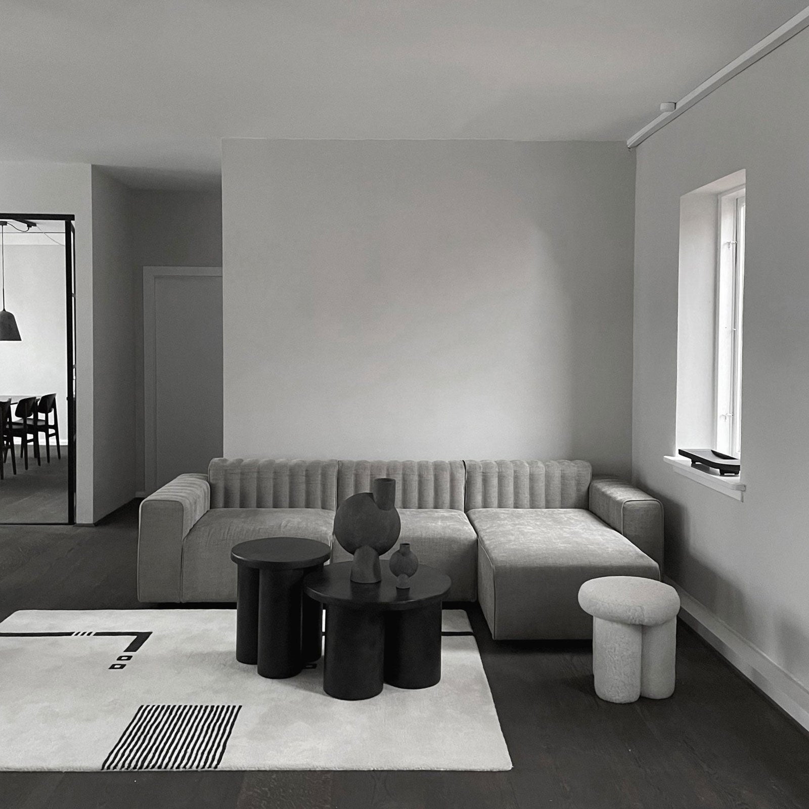 Big Foot Side Table Low | Coffee