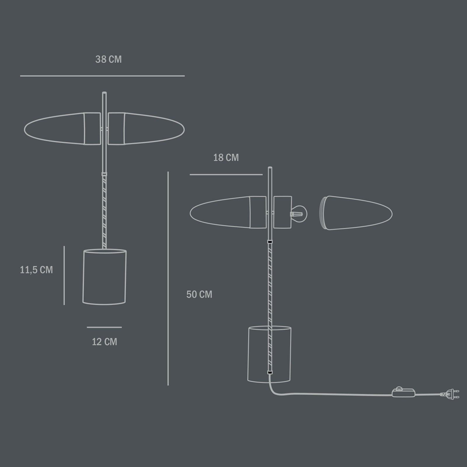 Bull | Table Lamp (Warehouse Sale)