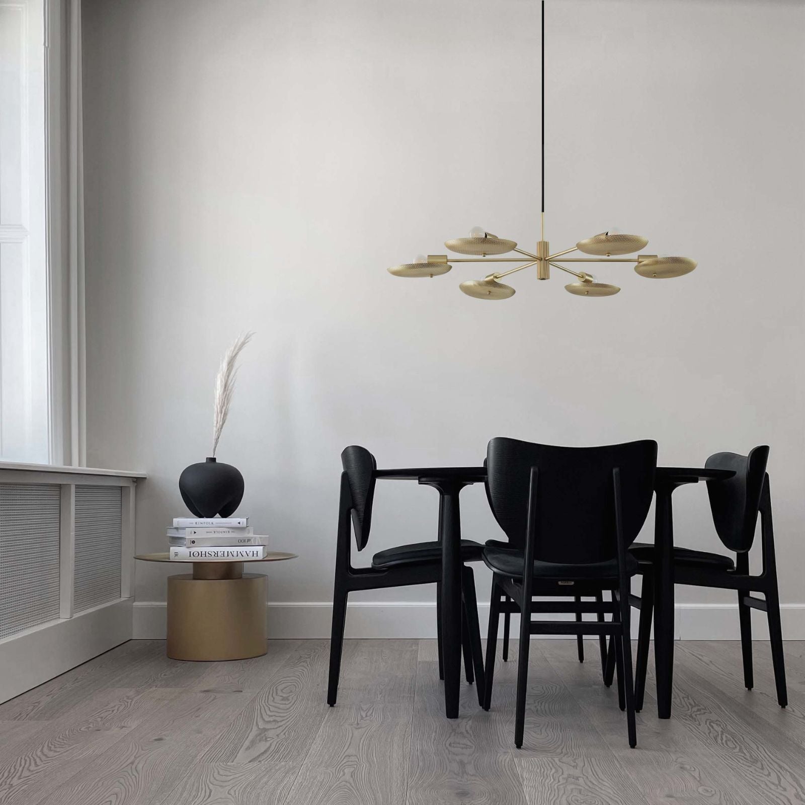 Pillar Table - Brass